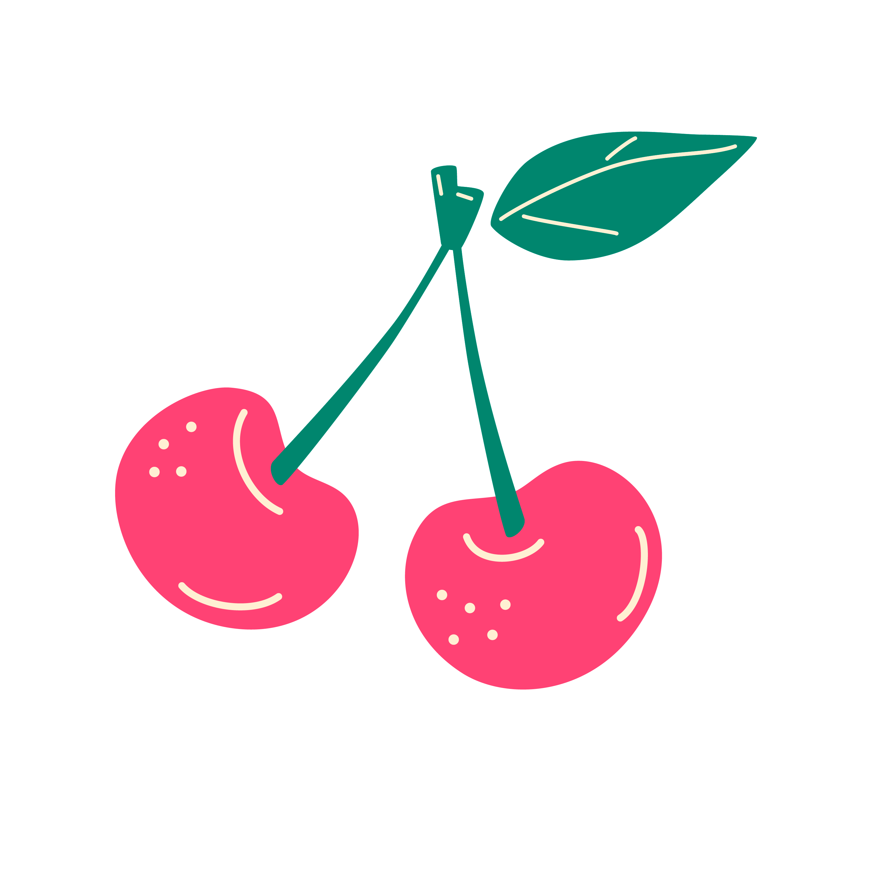 Inspirational Quote "Cherries" Motivational Sticker Vinyl Decal Motivation Stickers- 5" Vinyl Sticker Waterproof