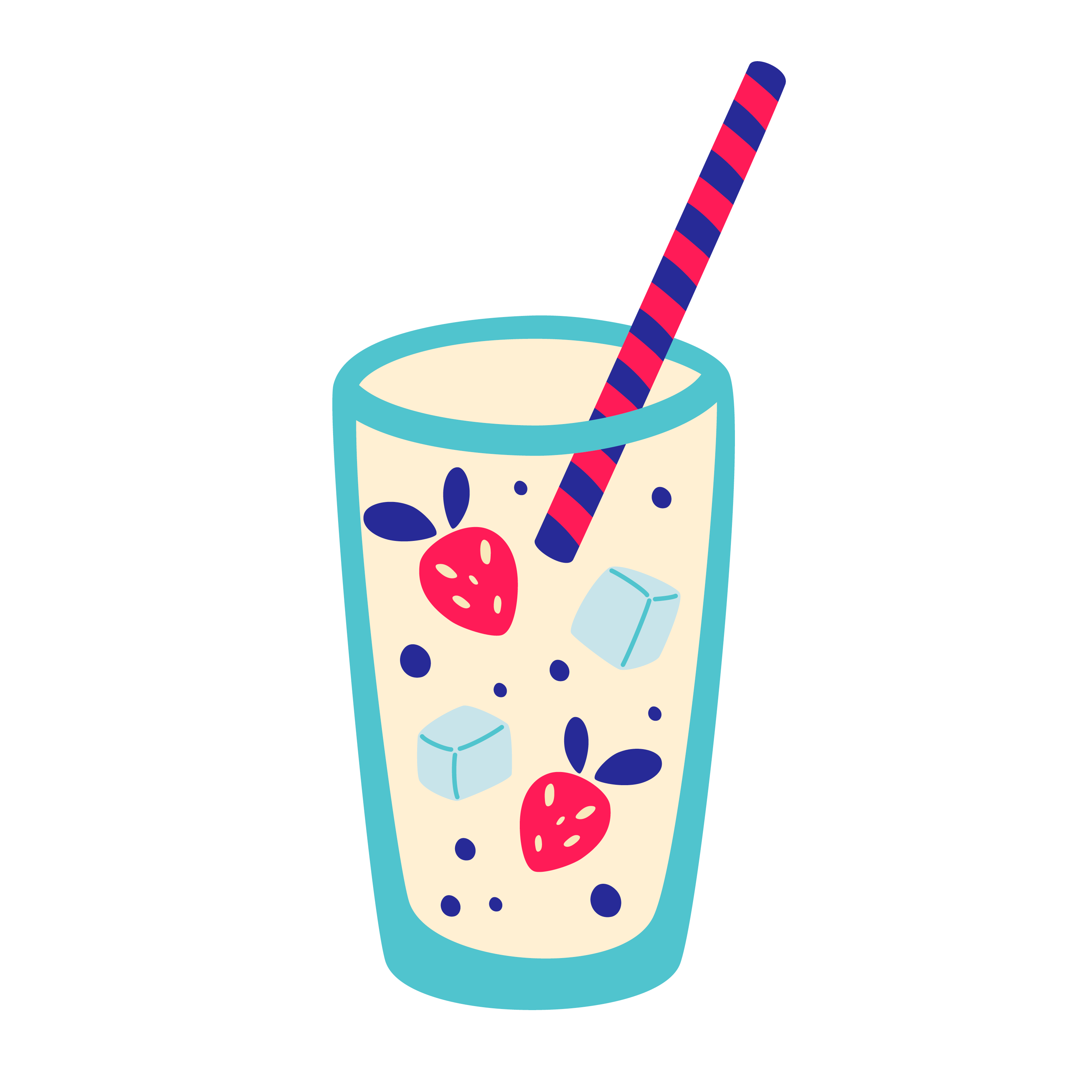 Inspirational Quote "Strawberry Juice" Motivational Sticker Vinyl Decal Motivation Stickers- 5" Vinyl Sticker Waterproof