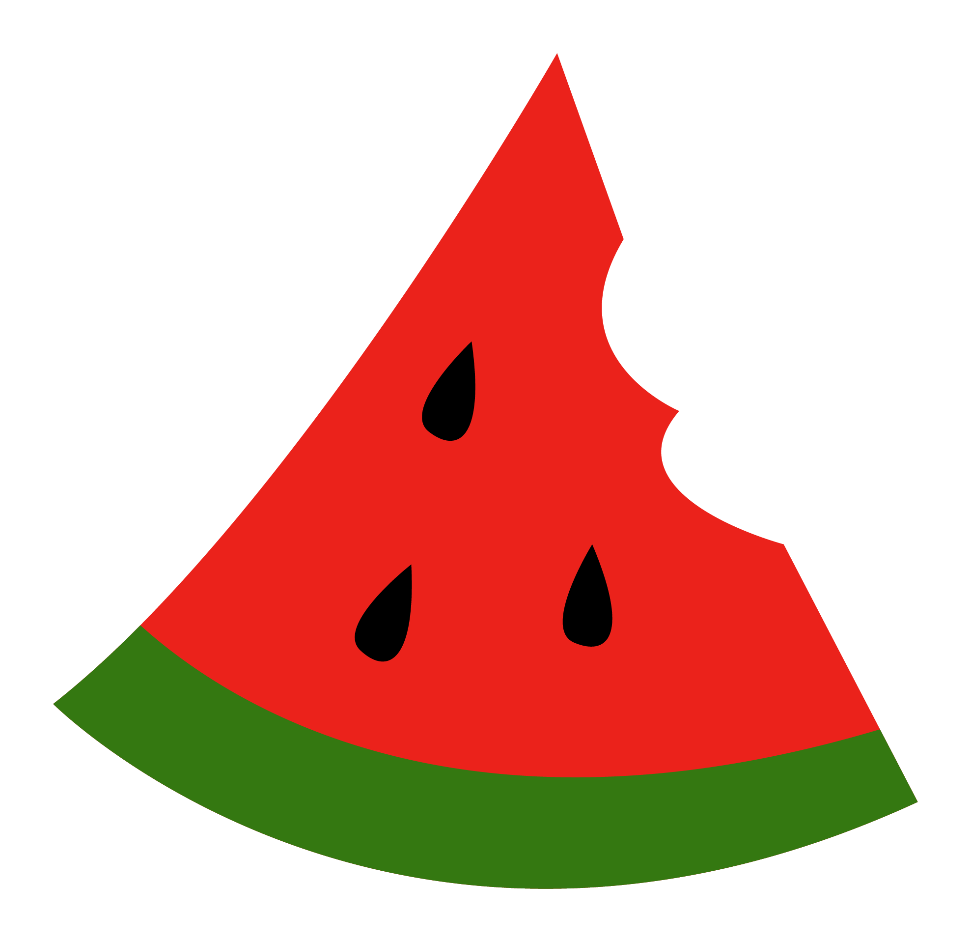 Inspirational Quote "Cute Watermelon Slice" Motivational Sticker Vinyl Decal Motivation Stickers- 5" Vinyl Sticker Waterproof