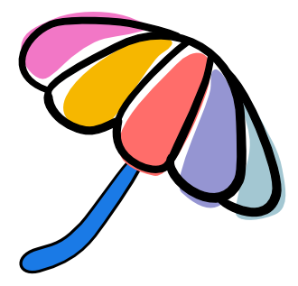 Inspirational Quote "Multicolor Umbrella" Motivational Sticker Vinyl Decal Motivation Stickers- 5" Vinyl Sticker Waterproof