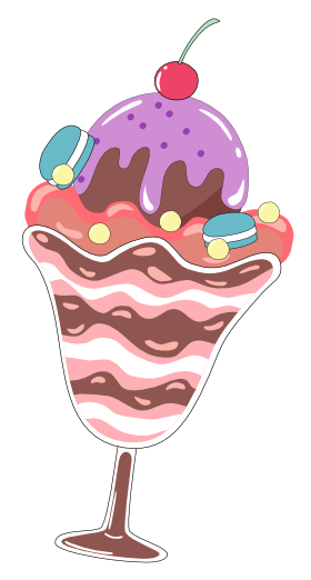 Inspirational Quote "cherry Icecream Purple" Motivational Sticker Vinyl Decal Motivation Stickers- 5" Vinyl Sticker Waterproof