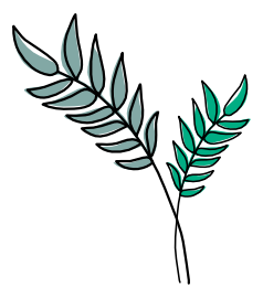 Inspirational Quote "Tropical tree leaf" Motivational Sticker Vinyl Decal Motivation Stickers- 5" Vinyl Sticker Waterproof