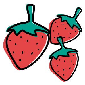 Inspirational Quote "Strawberries" Motivational Sticker Vinyl Decal Motivation Stickers- 5" Vinyl Sticker Waterproof
