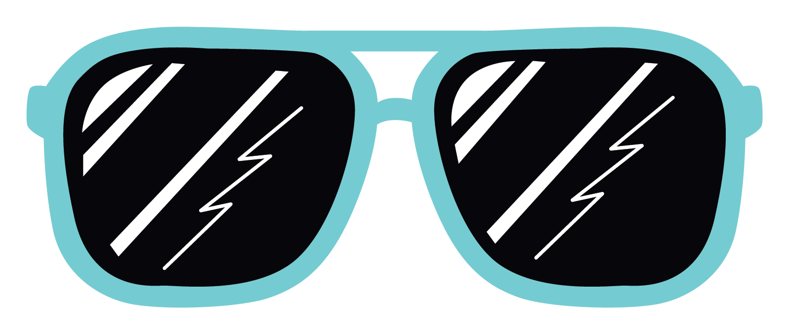 Inspirational Quote "Blue Sunglasses" Motivational Sticker Vinyl Decal Motivation Stickers- 5" Vinyl Sticker Waterproof