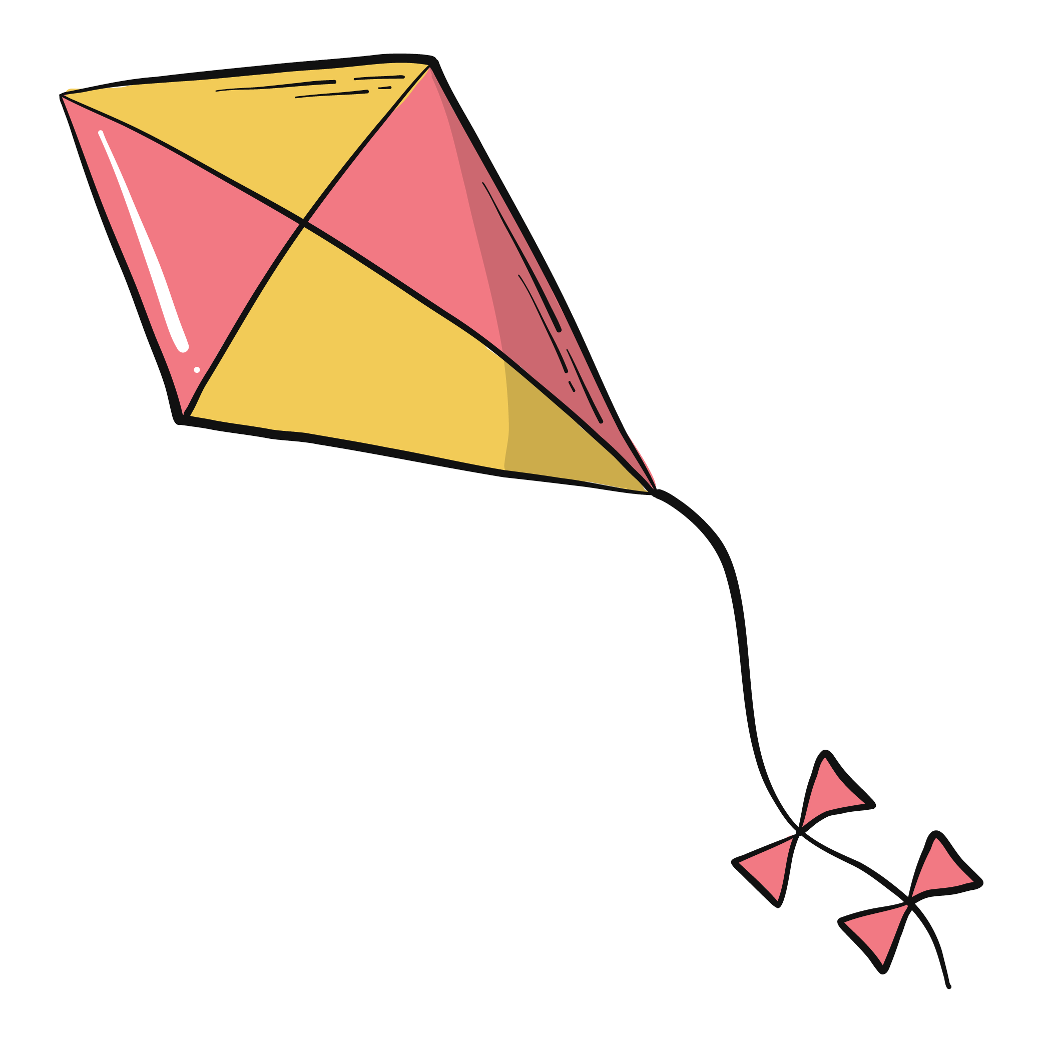 Inspirational Quote "Pink Yellow Kite" Motivational Sticker Vinyl Decal Motivation Stickers- 5" Vinyl Sticker Waterproof