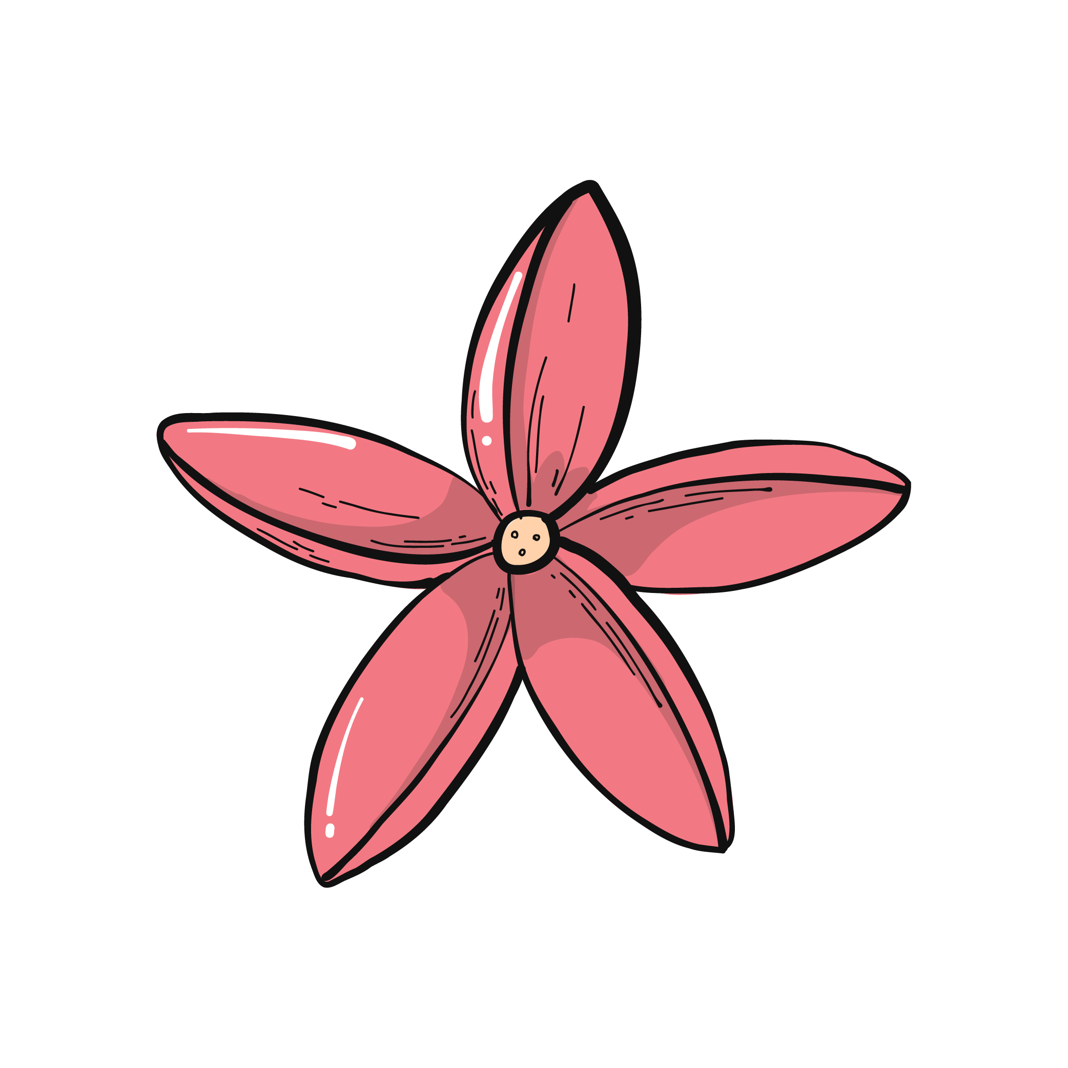 Inspirational Quote "Pink Flower" Motivational Sticker Vinyl Decal Motivation Stickers- 5" Vinyl Sticker Waterproof
