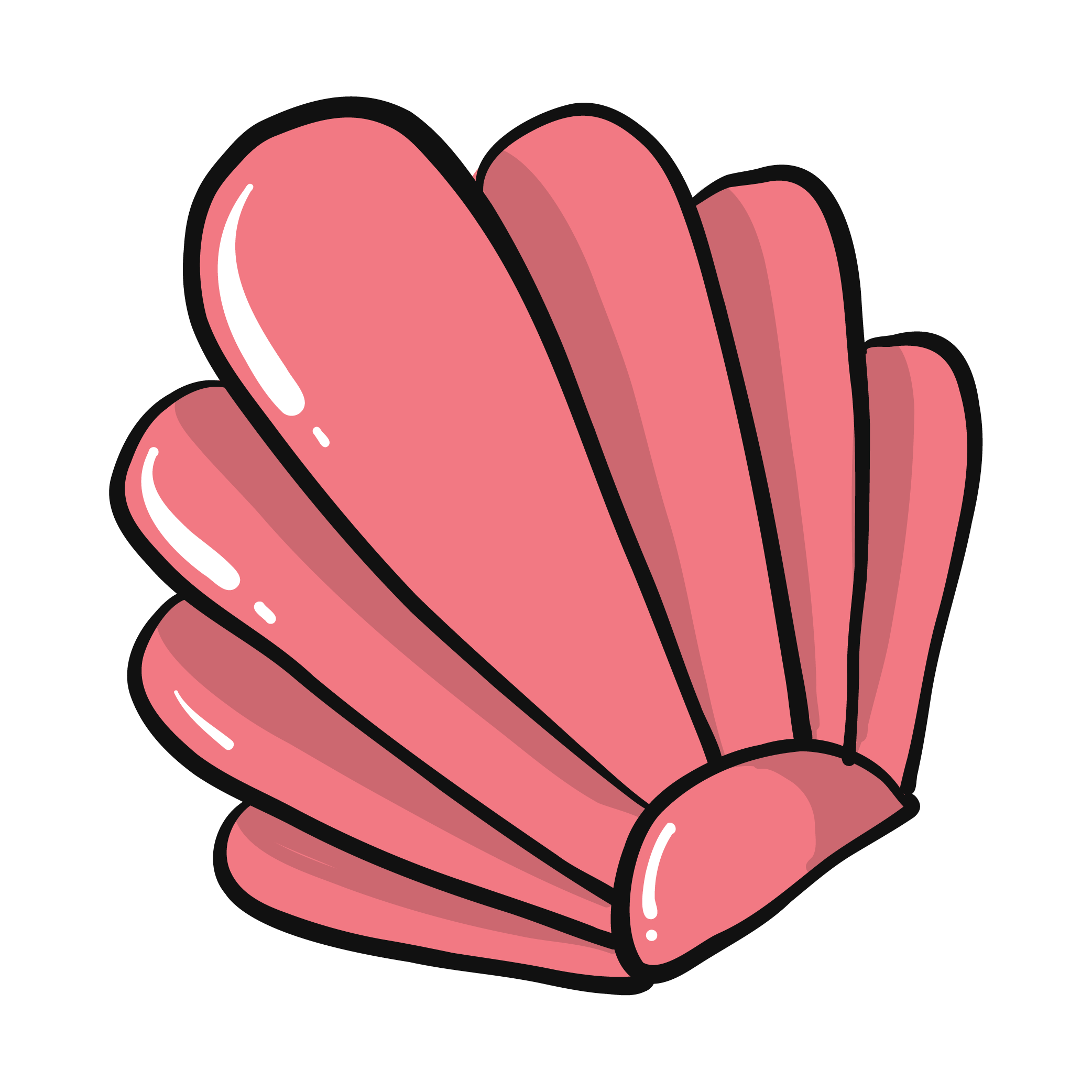 Inspirational Quote "Pink Shell" Motivational Sticker Vinyl Decal Motivation Stickers- 5" Vinyl Sticker Waterproof