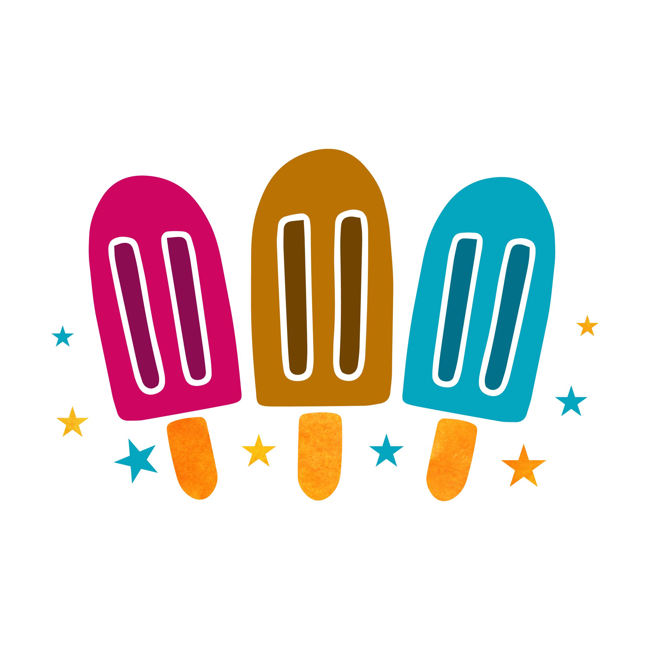Inspirational Quote "Three Popsicle Icecream" Motivational Sticker Vinyl Decal Motivation Stickers- 5" Vinyl Sticker Waterproof