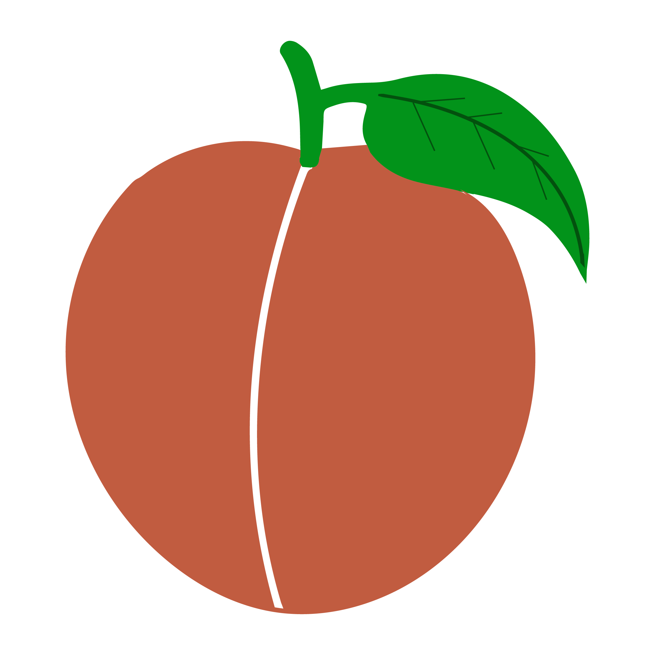 Inspirational Quote "Peach" Motivational Sticker Vinyl Decal Motivation Stickers- 5" Vinyl Sticker Waterproof