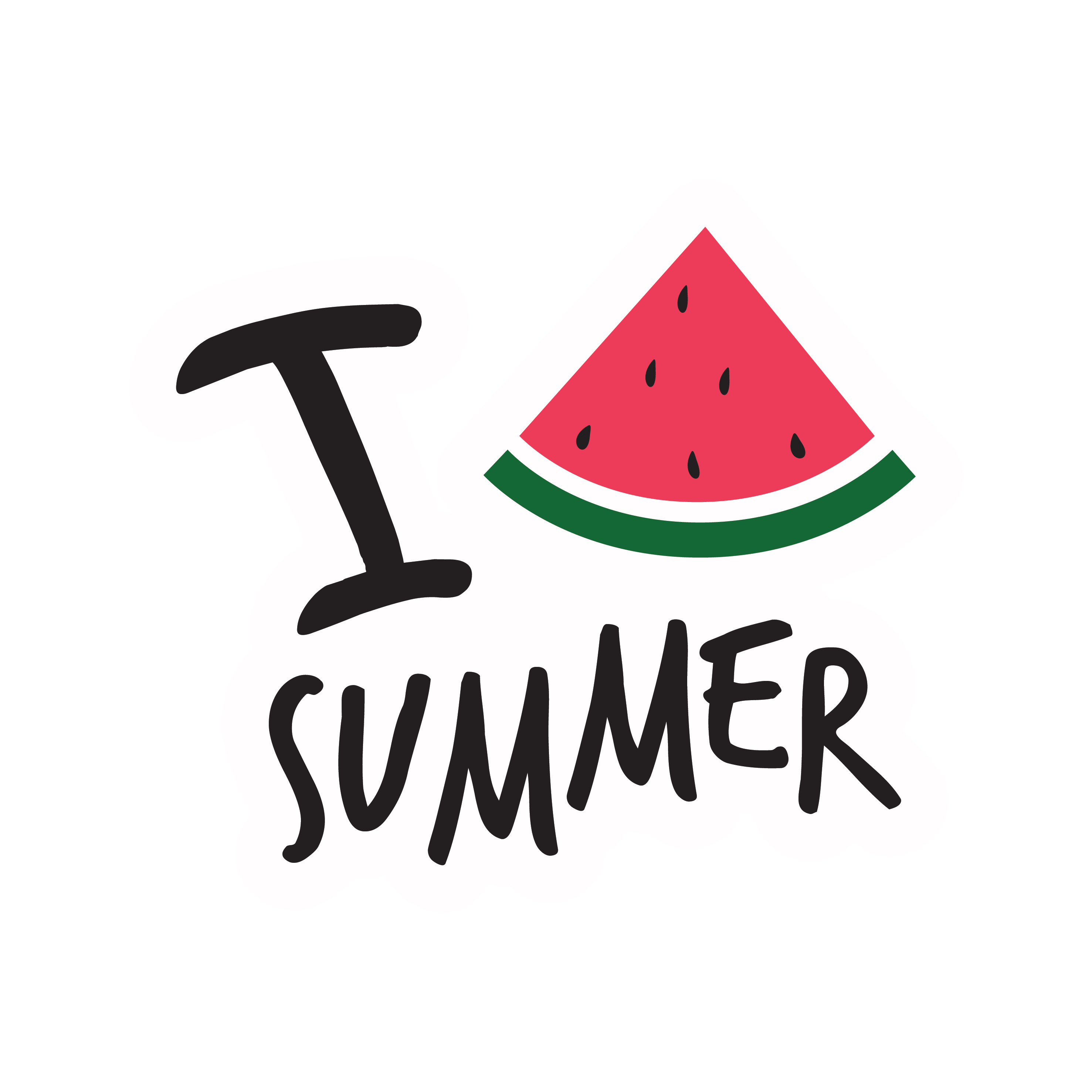 Inspirational Quote "I Summer" Motivational Sticker Vinyl Decal Motivation Stickers- 5" Vinyl Sticker Waterproof