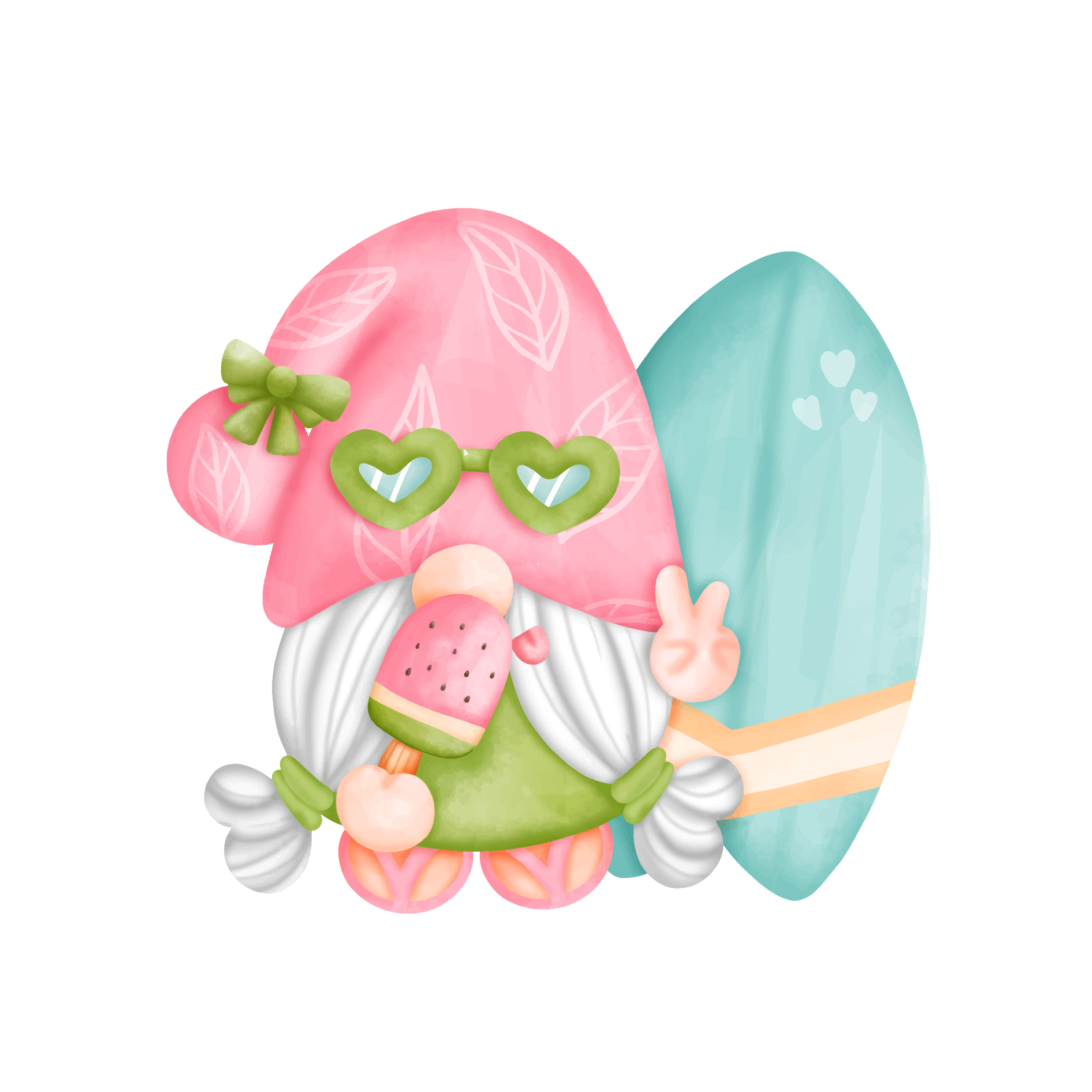 Inspirational Quote "Gnomes with Ice cream" Motivational Sticker Vinyl Decal Motivation Stickers- 5" Vinyl Sticker Waterproof