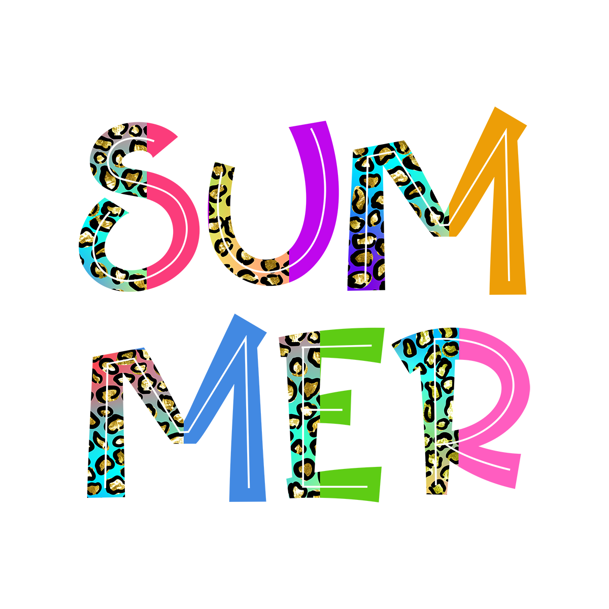 Inspirational Quote "SUMMER" Motivational Sticker Vinyl Decal Motivation Stickers- 5" Vinyl Sticker Waterproof