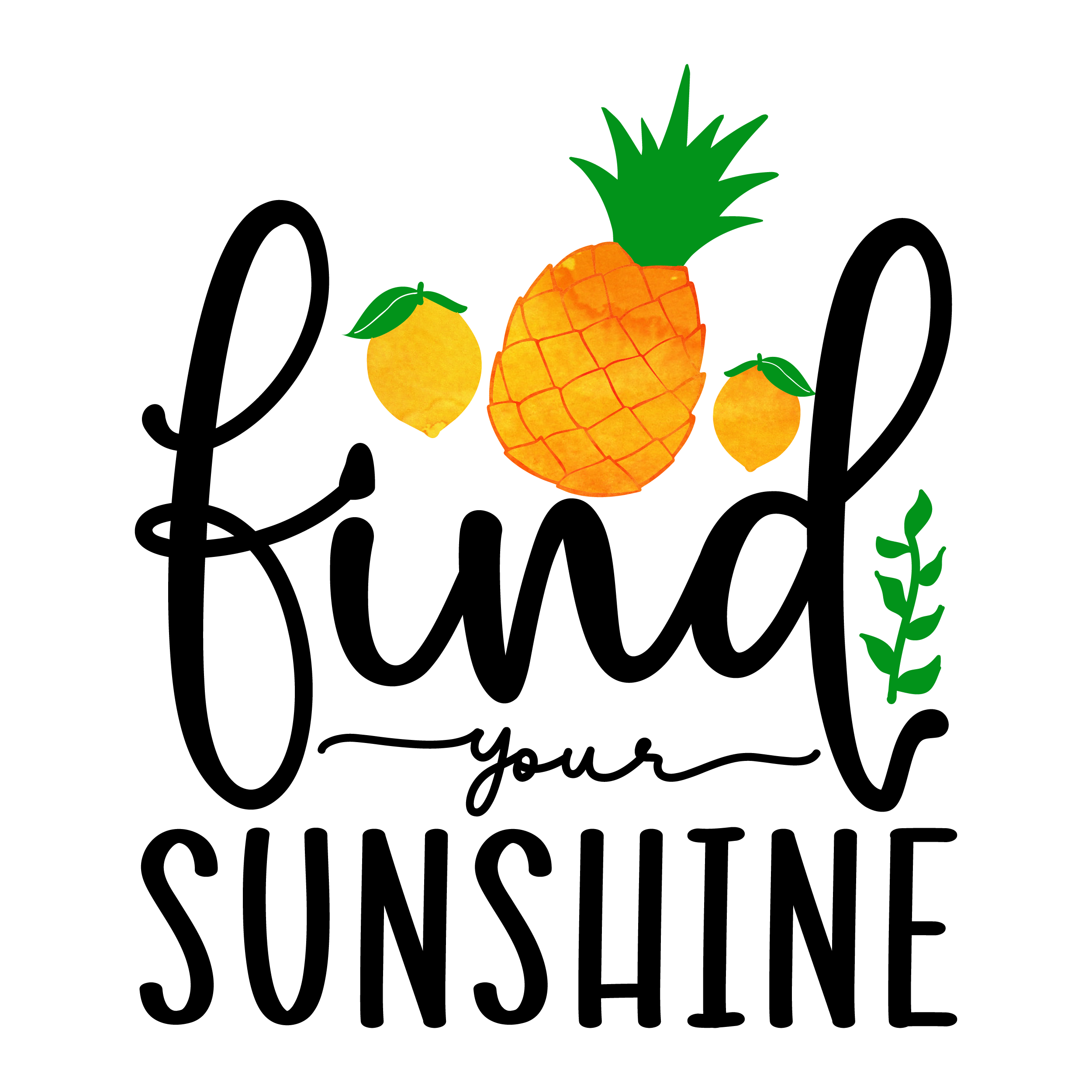Inspirational Quote "Find Sunshine" Motivational Sticker Vinyl Decal Motivation Stickers- 5" Vinyl Sticker Waterproof