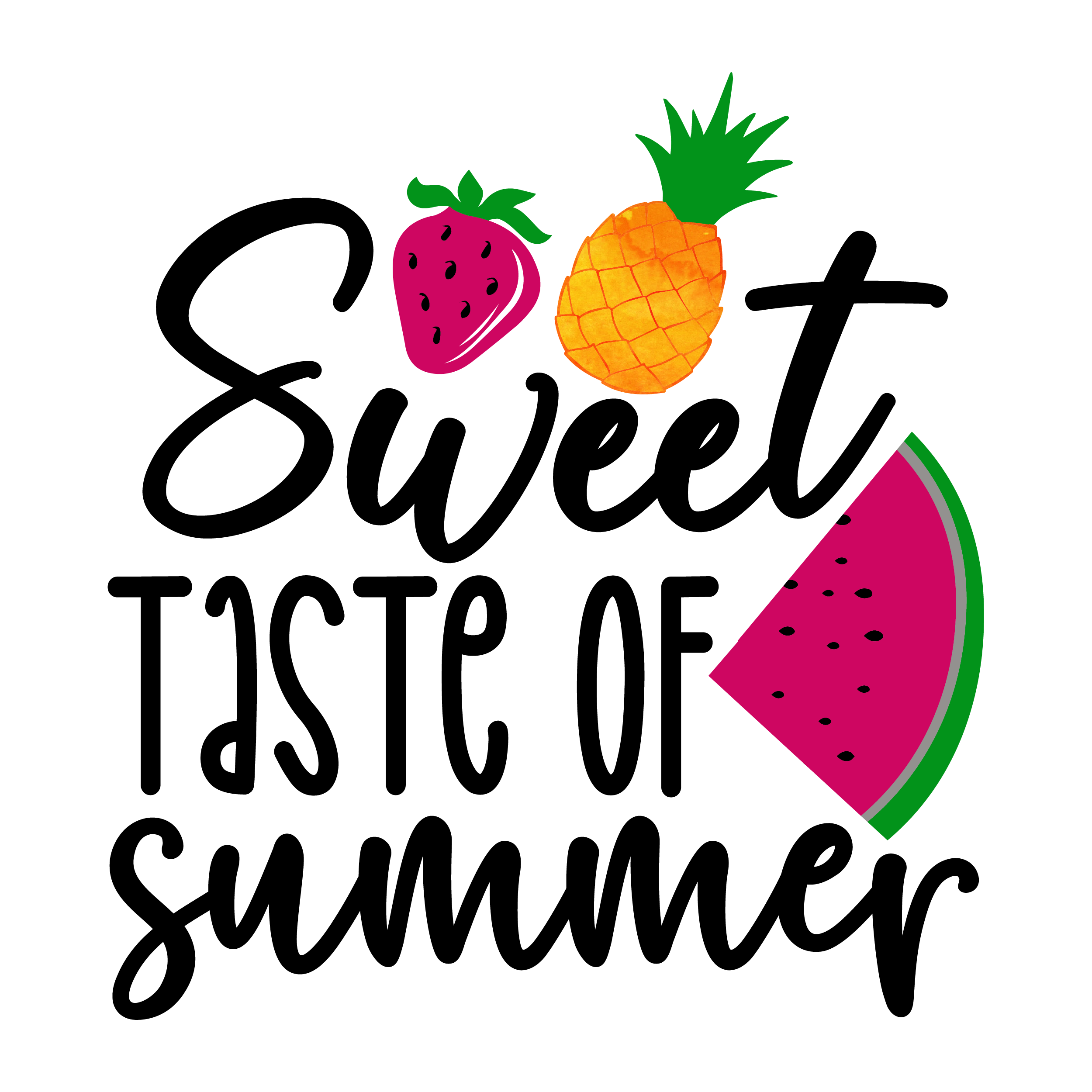Inspirational Quote "Sweet Taste of Summer" Motivational Sticker Vinyl Decal Motivation Stickers- 5" Vinyl Sticker Waterproof