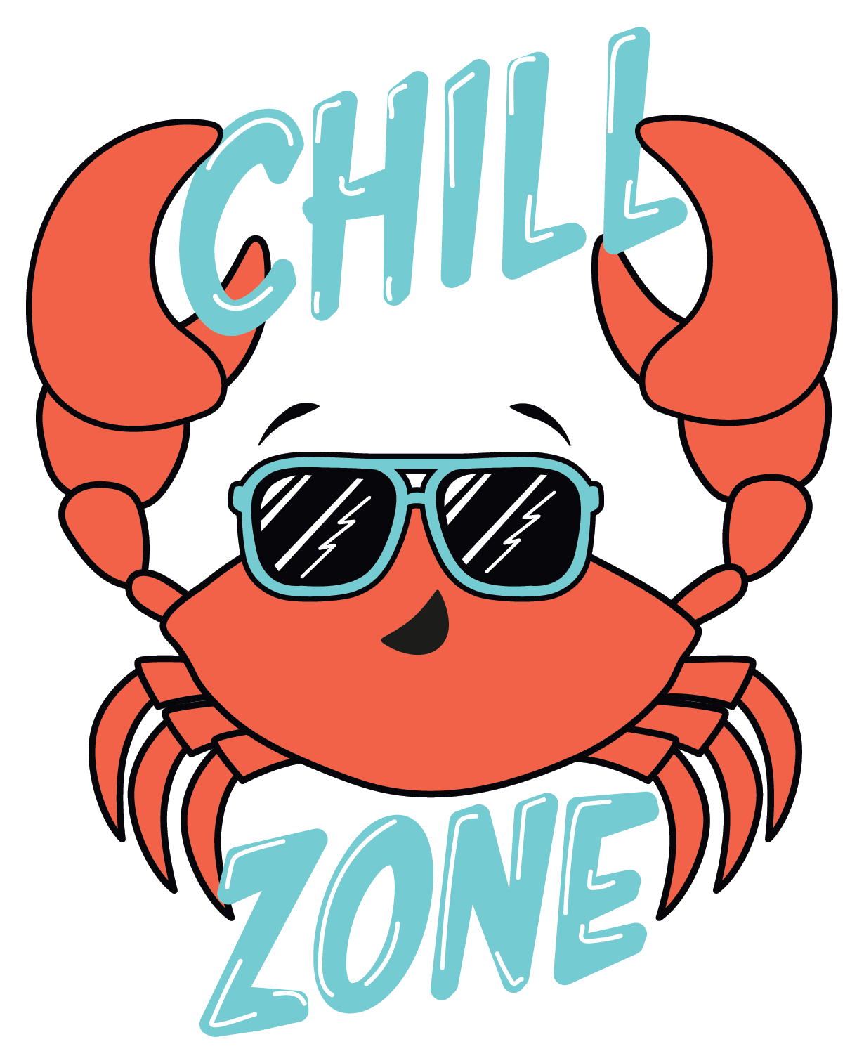 Inspirational Quote "Chill Zone" Motivational Sticker Vinyl Decal Motivation Stickers- 5" Vinyl Sticker Waterproof