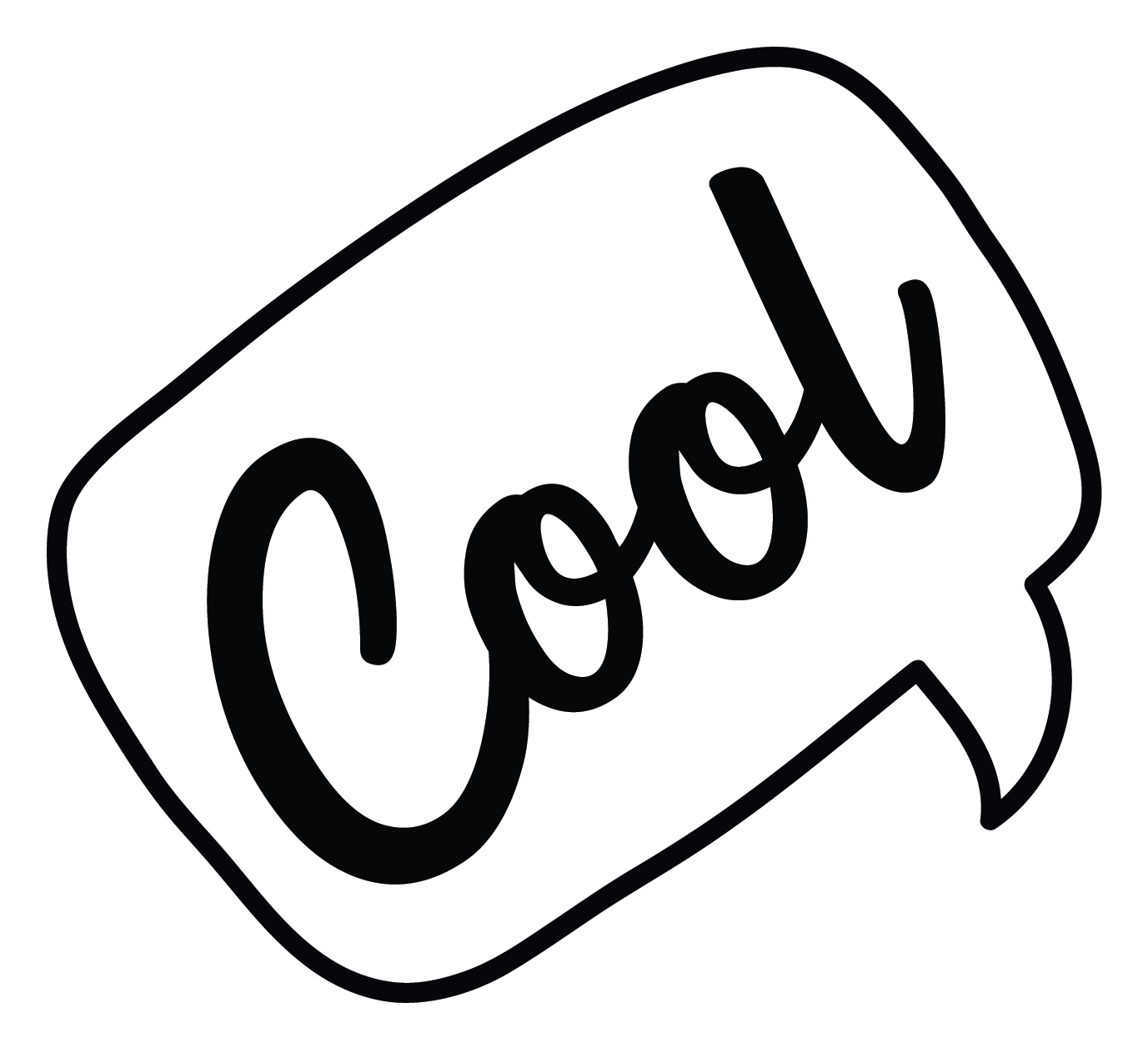 Inspirational Quote "Cool" Motivational Sticker Vinyl Decal Motivation Stickers- 5" Vinyl Sticker Waterproof
