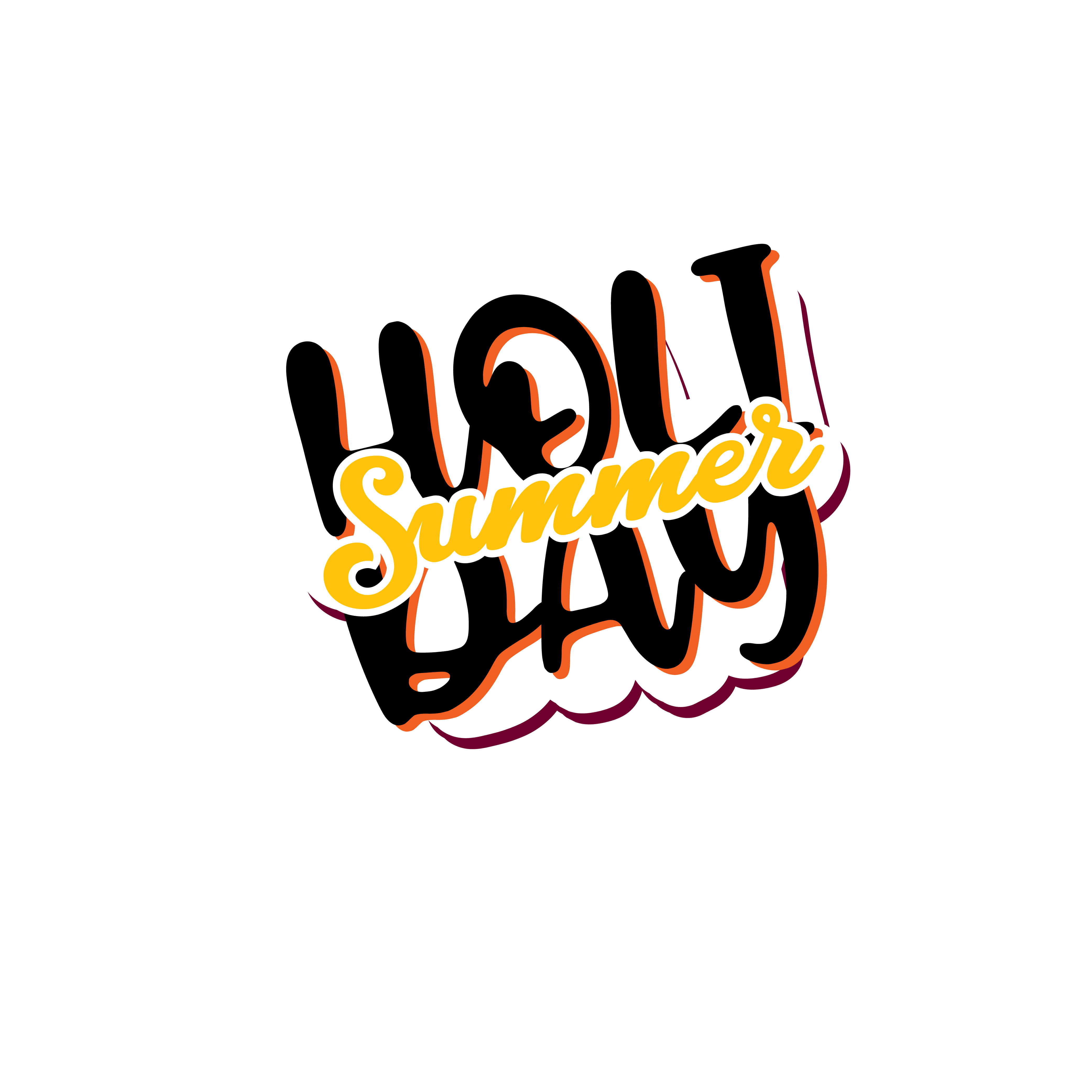Inspirational Quote "Holi Summer Day" Motivational Sticker Vinyl Decal Motivation Stickers- 5" Vinyl Sticker Waterproof