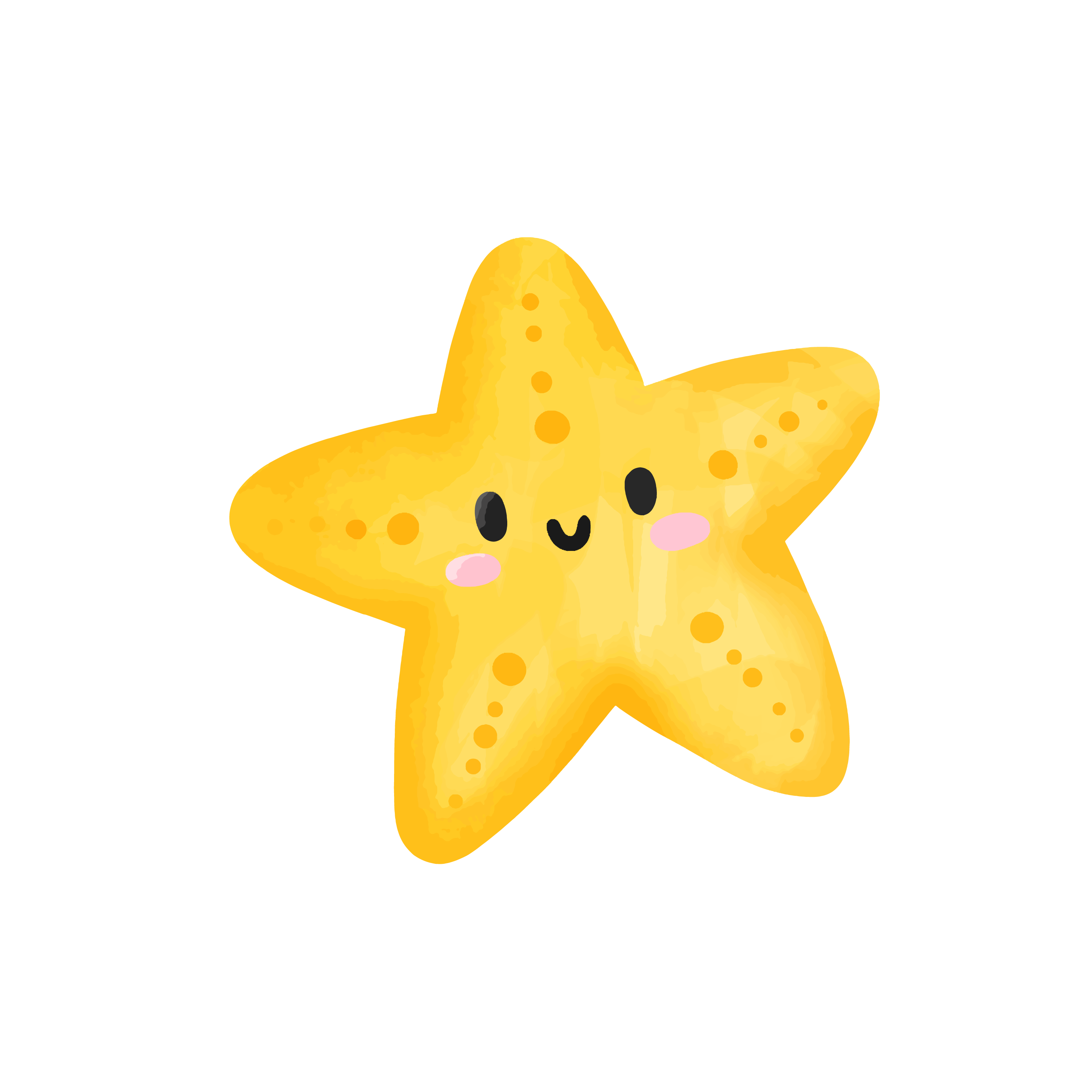 Inspirational Quote "Cute Star Sticker" Motivational Sticker Vinyl Decal Motivation Stickers- 5" Vinyl Sticker Waterproof