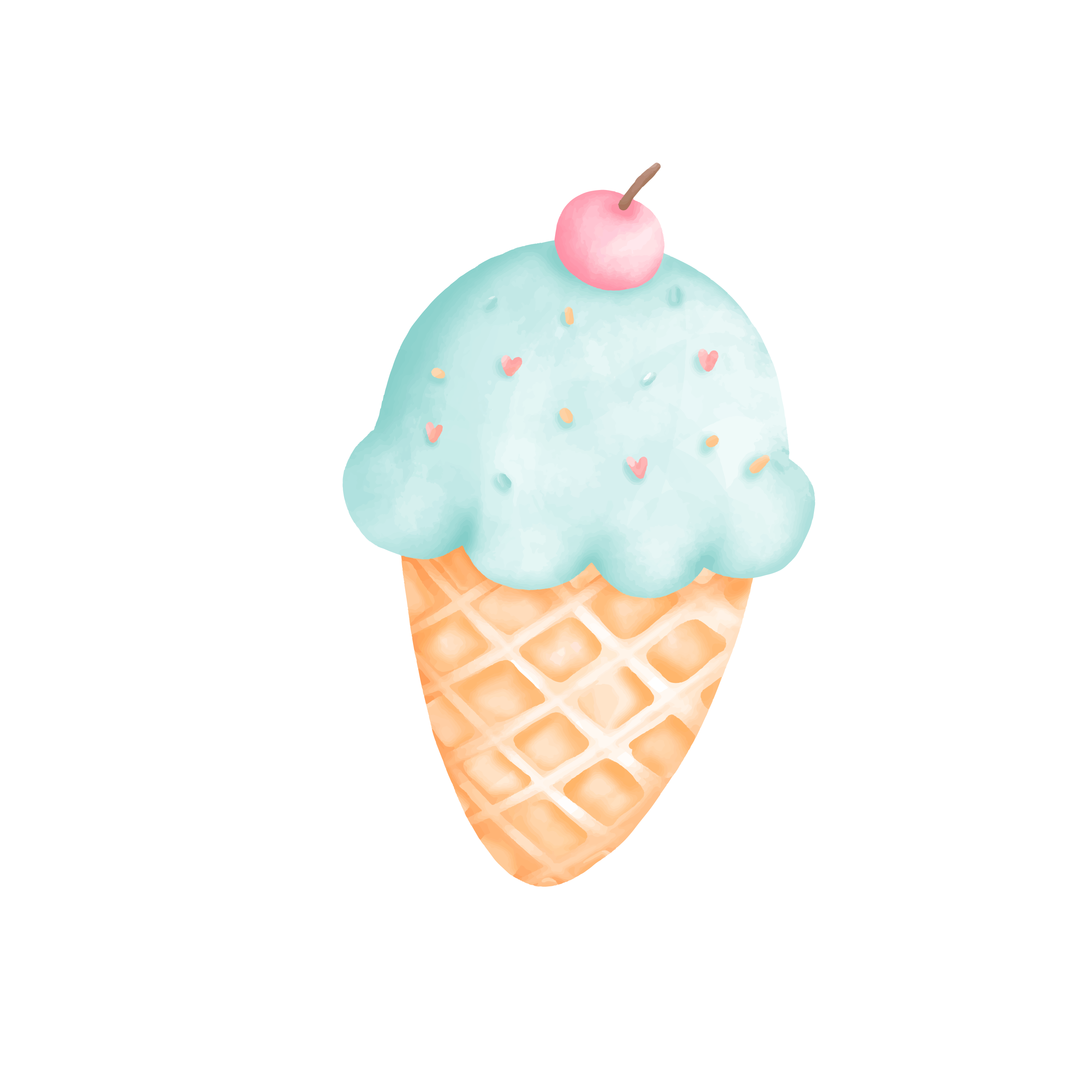 Inspirational Quote "Cone IceCream Summer Sticker" Motivational Sticker Vinyl Decal Motivation Stickers- 5" Vinyl Sticker Waterproof