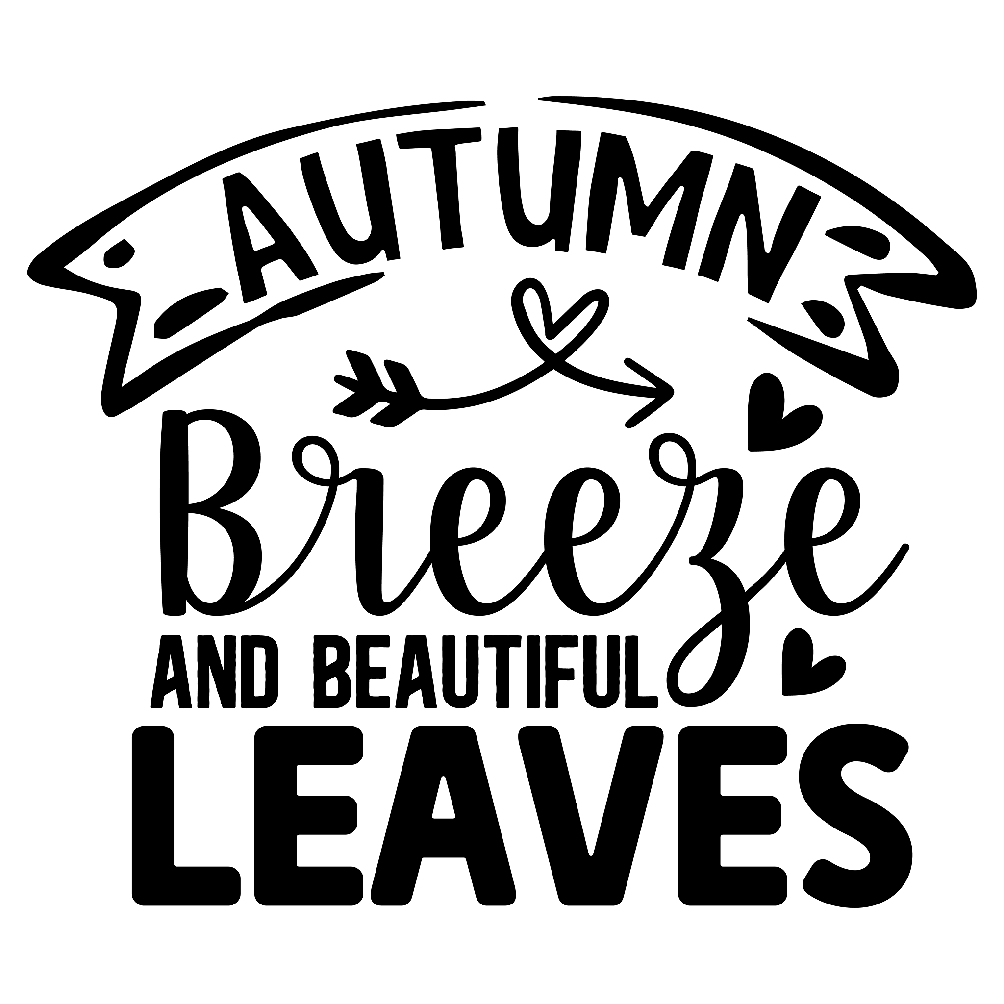 Inspirational Quote Autumn Breeze And Beautiful Leaves Motivational Sticker Vinyl Decal Motivation Stickers- 5" Vinyl Sticker Waterproof