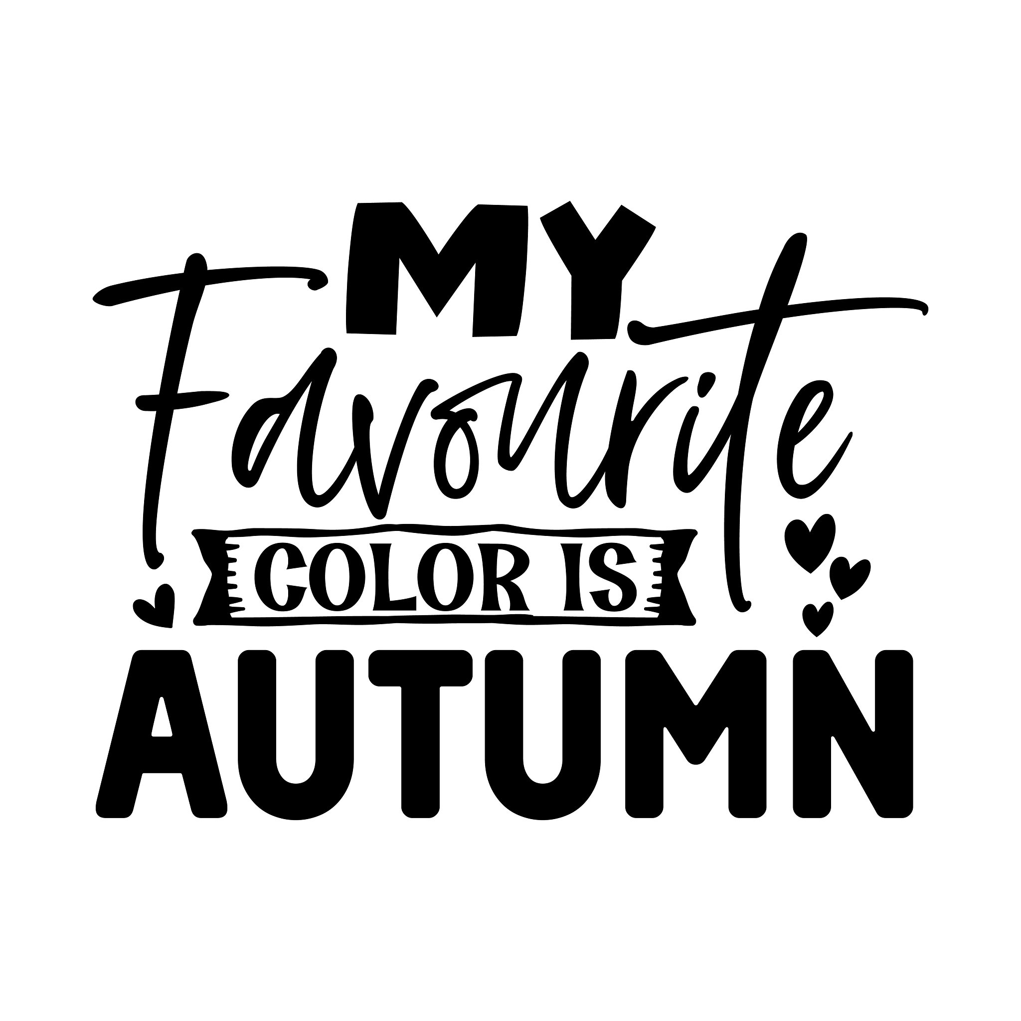 Inspirational Quote My Favorite Color Autumn Motivational Sticker Vinyl Decal Motivation Stickers- 5" Vinyl Sticker Waterproof
