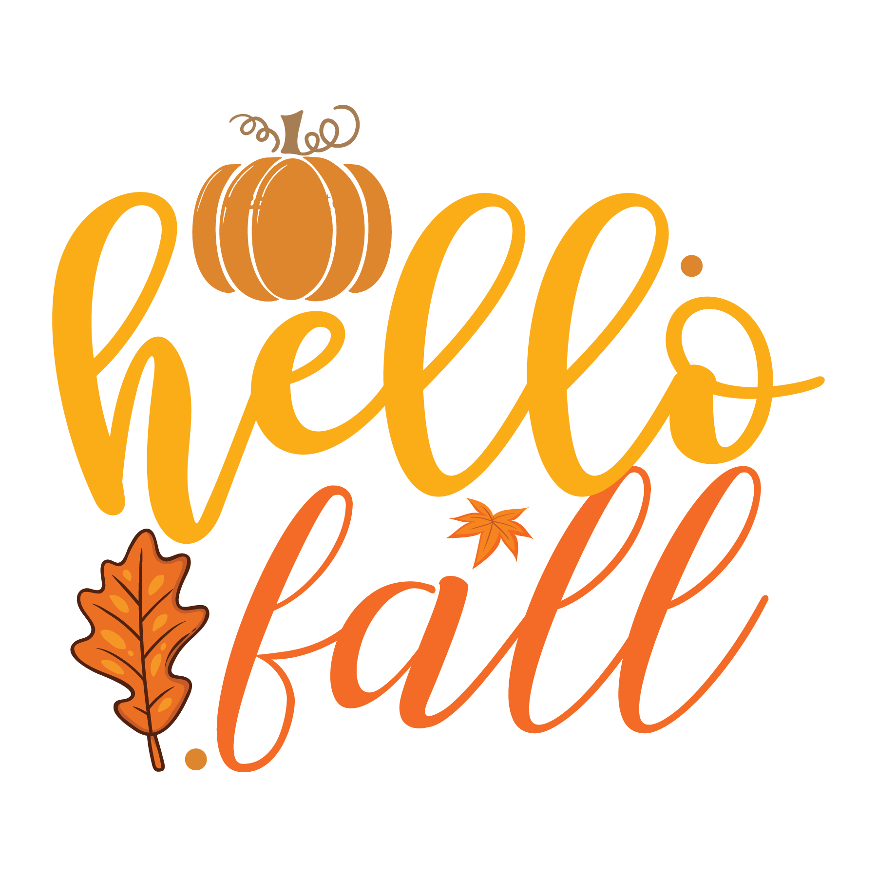 Inspirational Quote Hello Fall Lovely Motivational Sticker Vinyl Decal Motivation Stickers- 5" Vinyl Sticker Waterproof