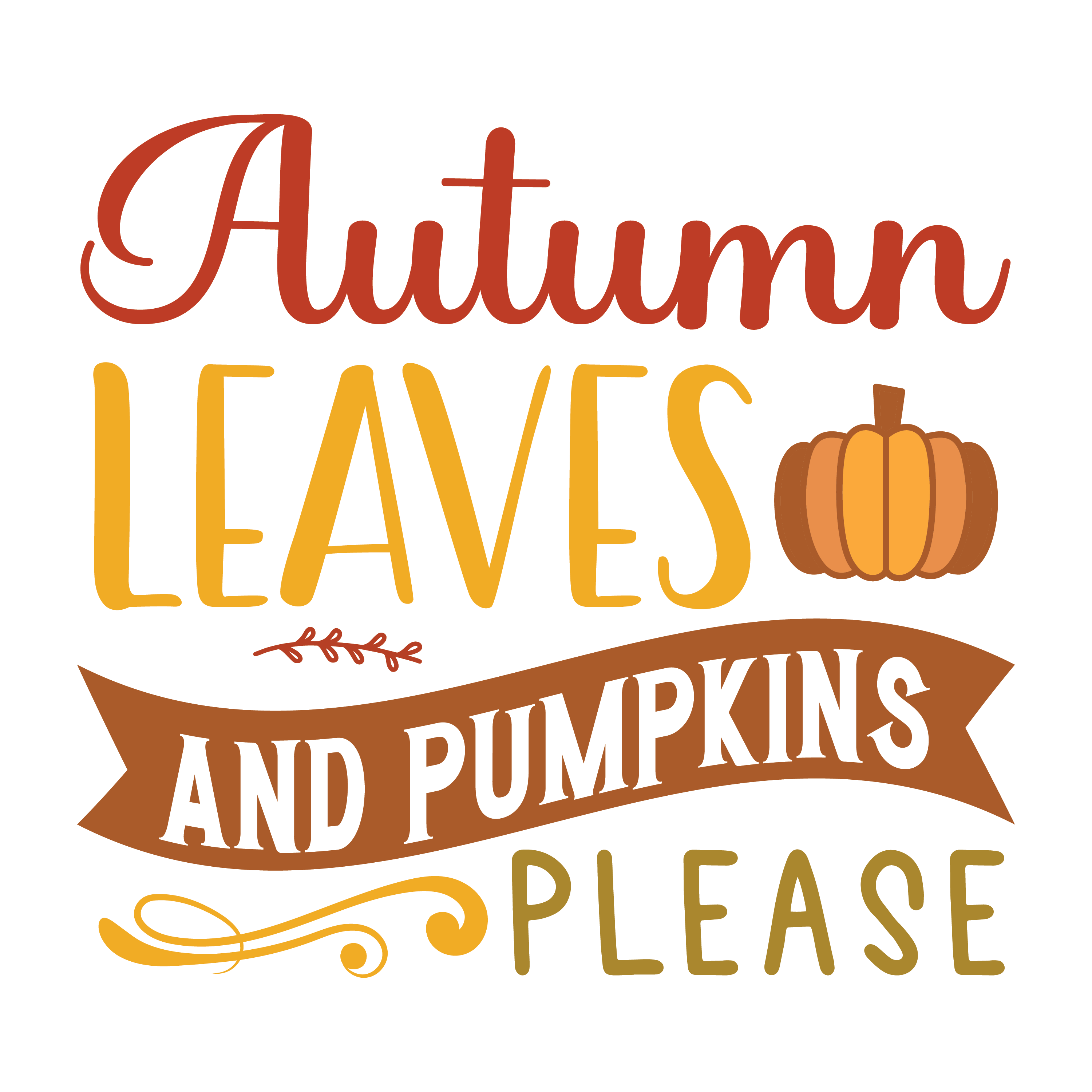 Inspirational Quote Autumn Leaves And Pumpkins Please Motivational Sticker Vinyl Decal Motivation Stickers- 5" Vinyl Sticker Waterproof