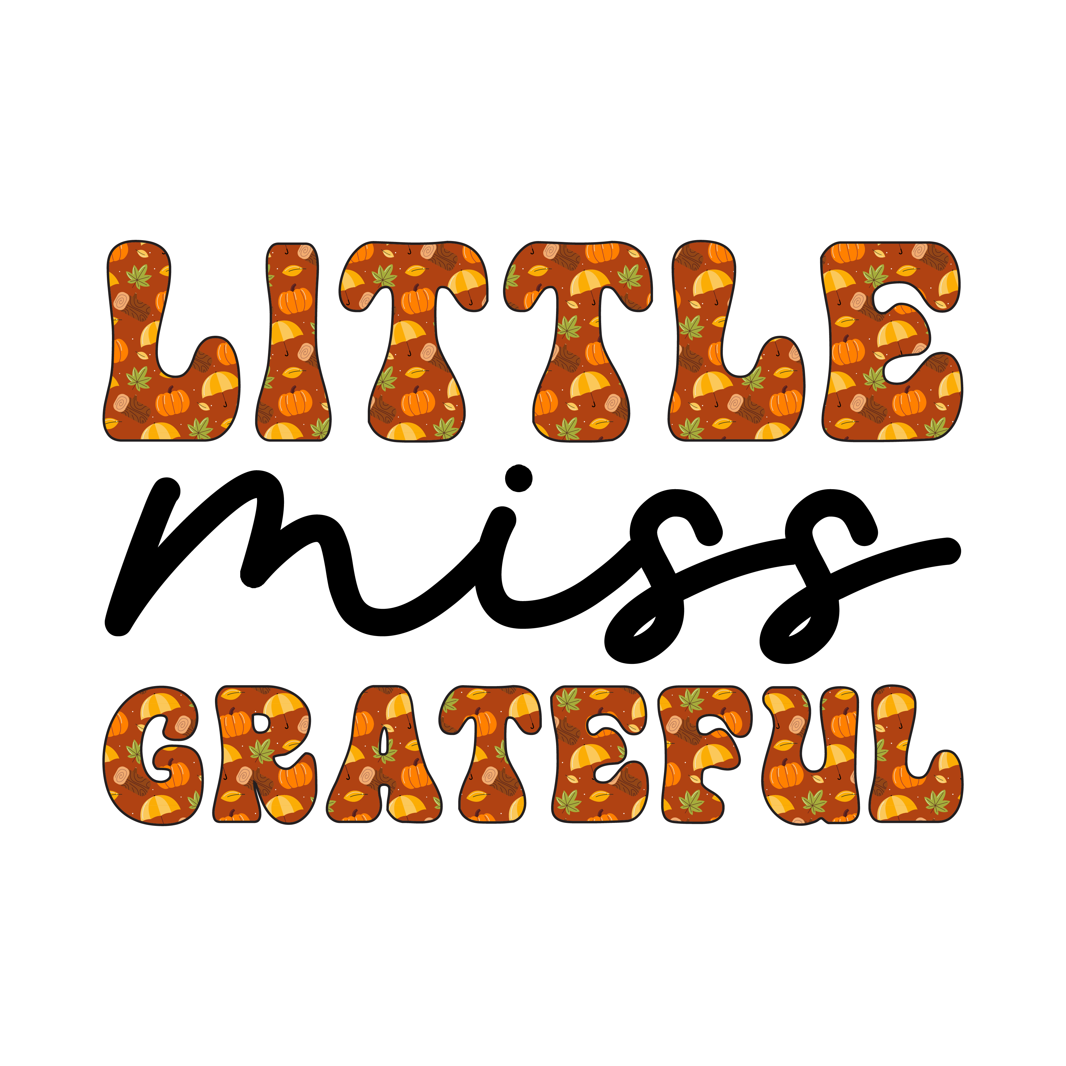 Inspirational Quote Little Miss Gratefull Gift Motivational Sticker Vinyl Decal Motivation Stickers- 5" Vinyl Sticker Waterproof