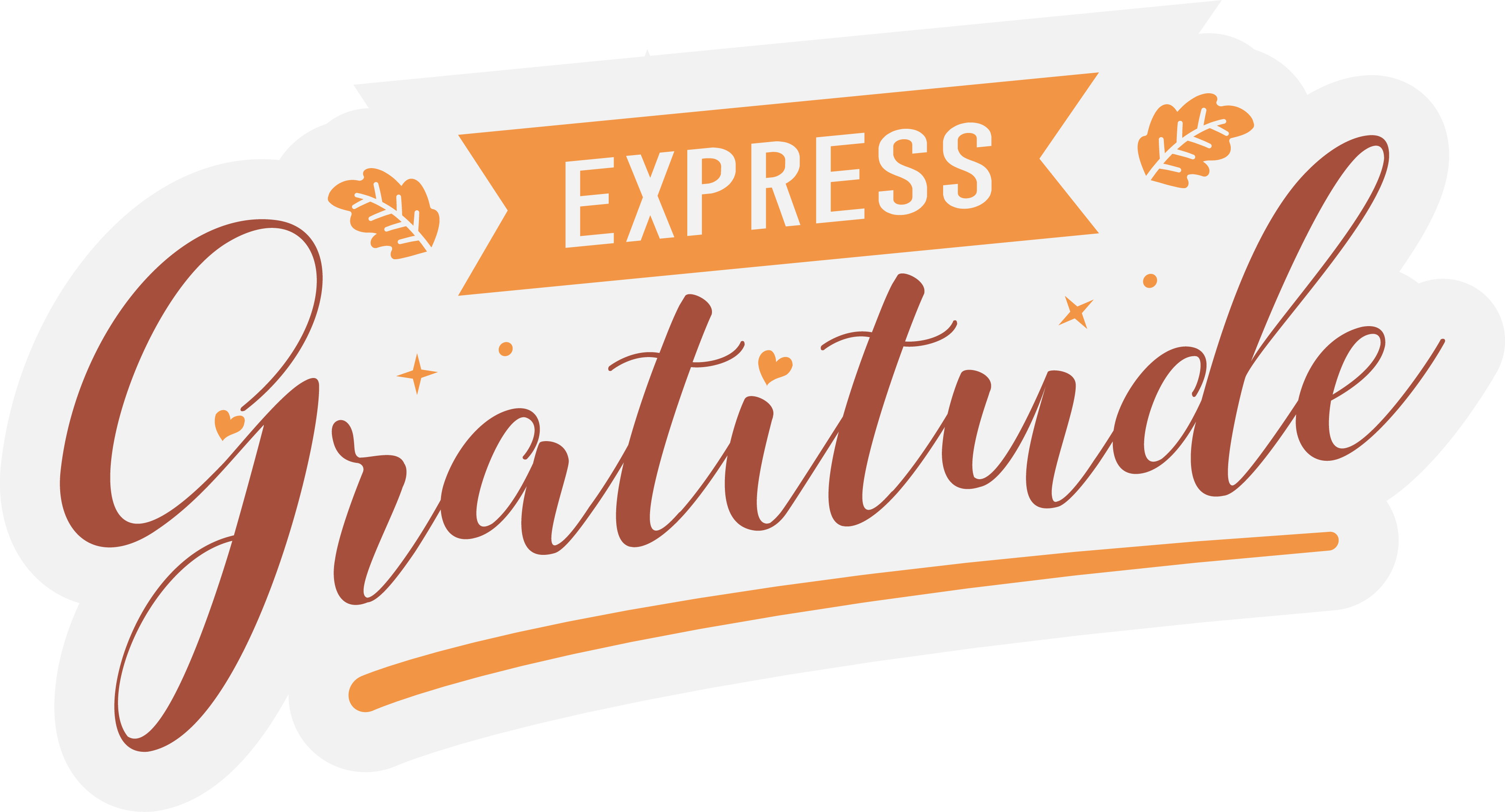 Inspirational Quote Express Gratitude Motivational Sticker Vinyl Decal Motivation Stickers- 5" Vinyl Sticker Waterproof