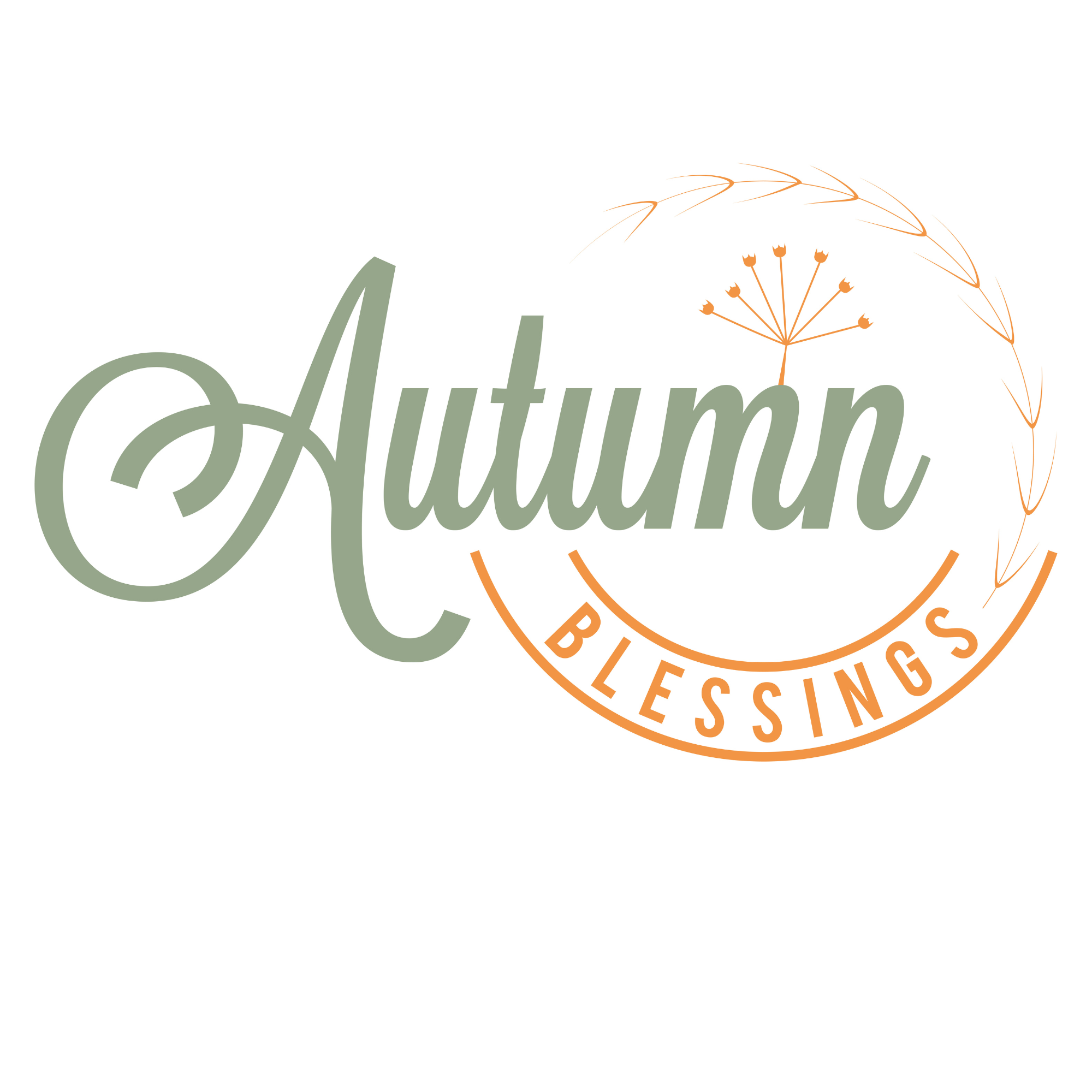 Inspirational Quote Autumn Blessings Great Gift Motivational Sticker Vinyl Decal Motivation Stickers- 5" Vinyl Sticker Waterproof