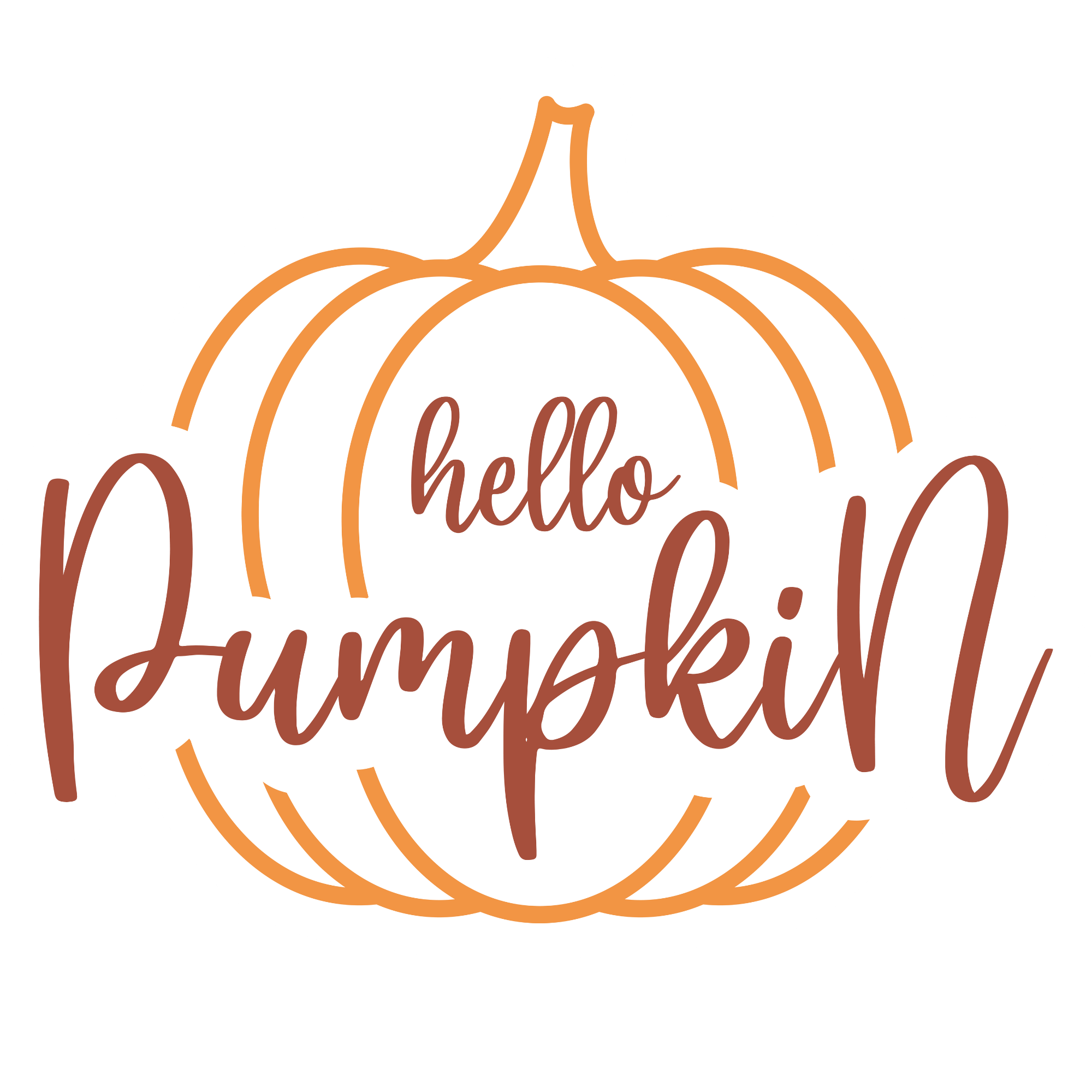 Inspirational Quote Hello Pumpkin Great Gift Motivational Sticker Vinyl Decal Motivation Stickers- 5" Vinyl Sticker Waterproof