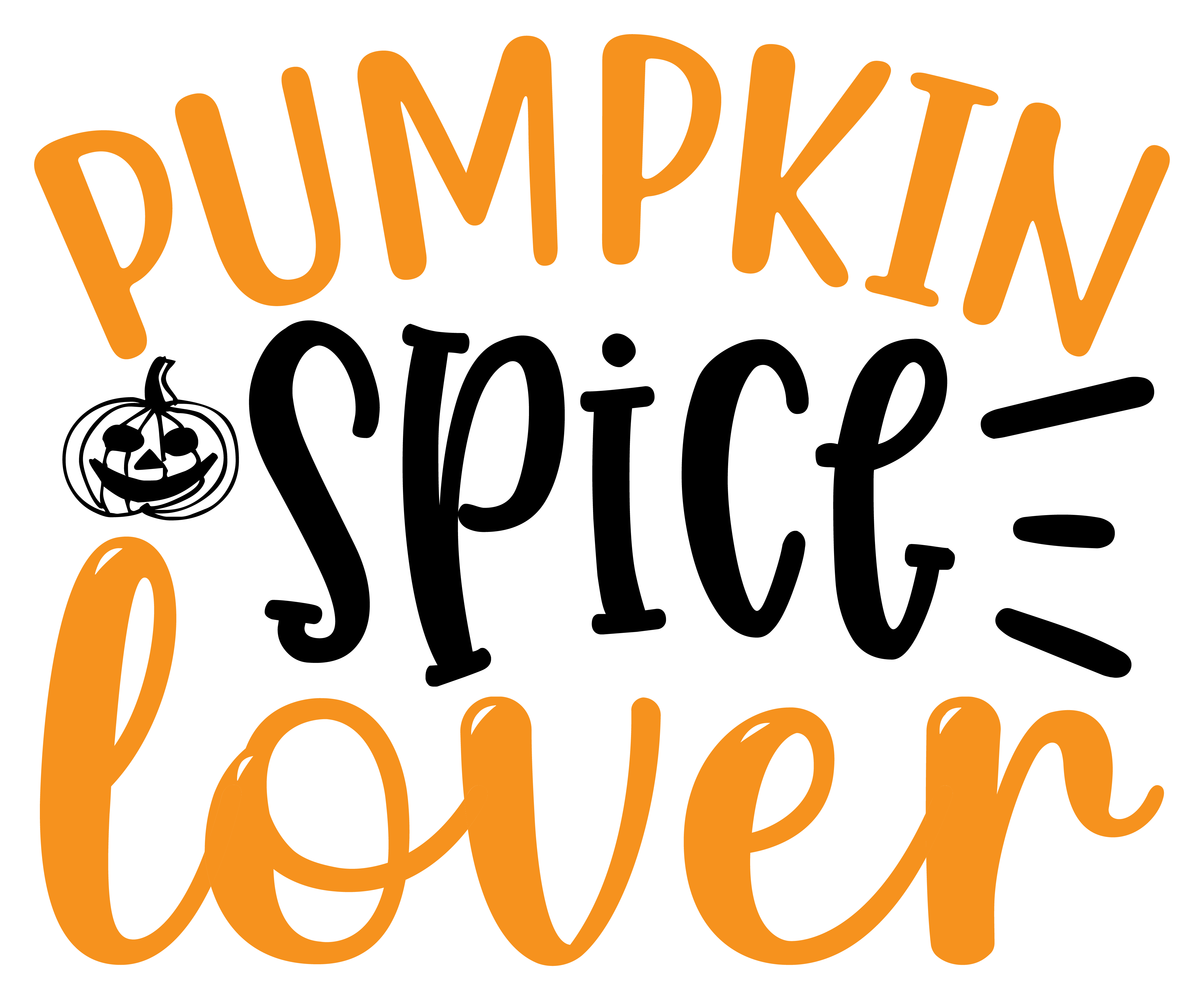 Inspirational Quote Pumpkin Spice Lover Motivational Sticker Vinyl Decal Motivation Stickers- 5" Vinyl Sticker Waterproof
