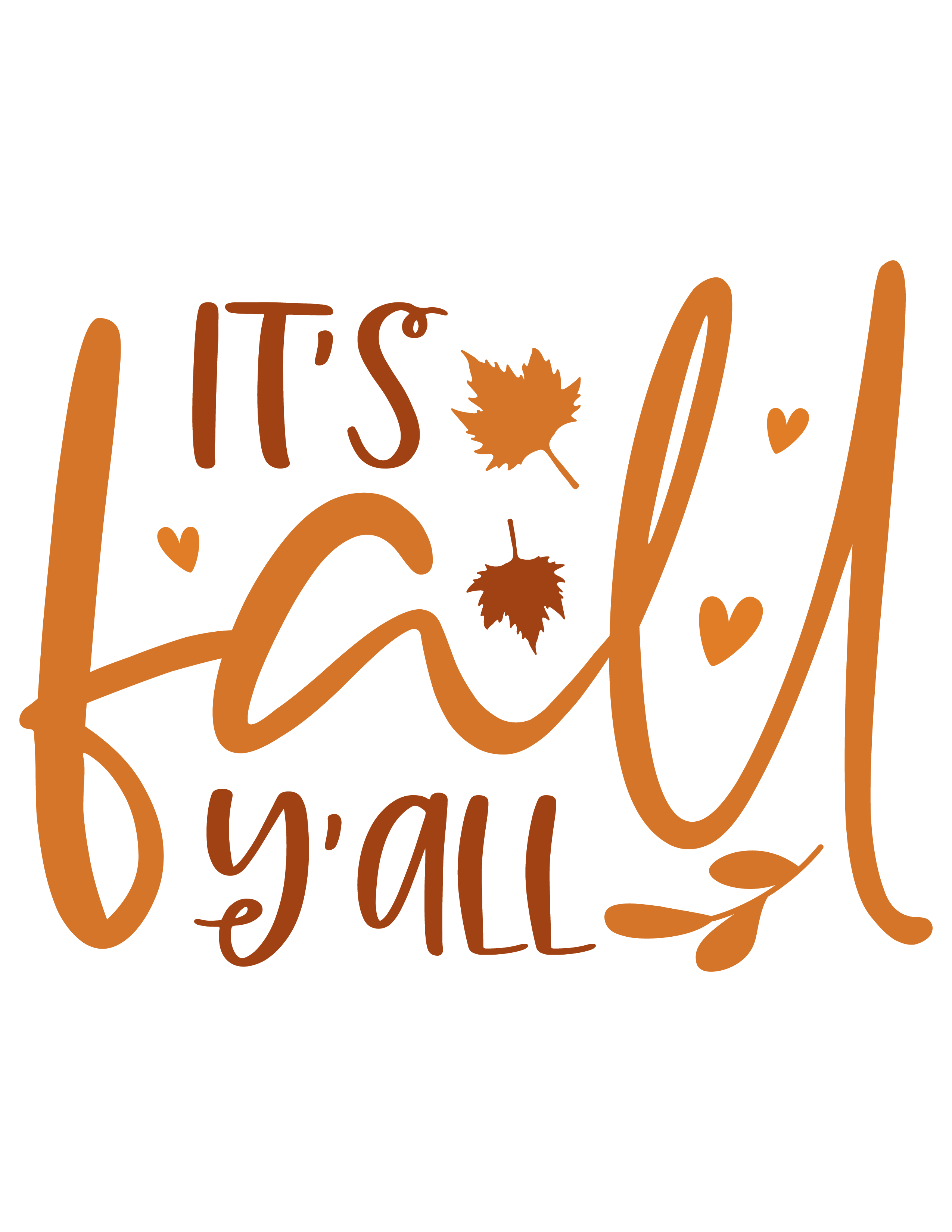 Inspirational Quote It's Fall y'all Great Gift Motivational Sticker Vinyl Decal Motivation Stickers- 5" Vinyl Sticker Waterproof