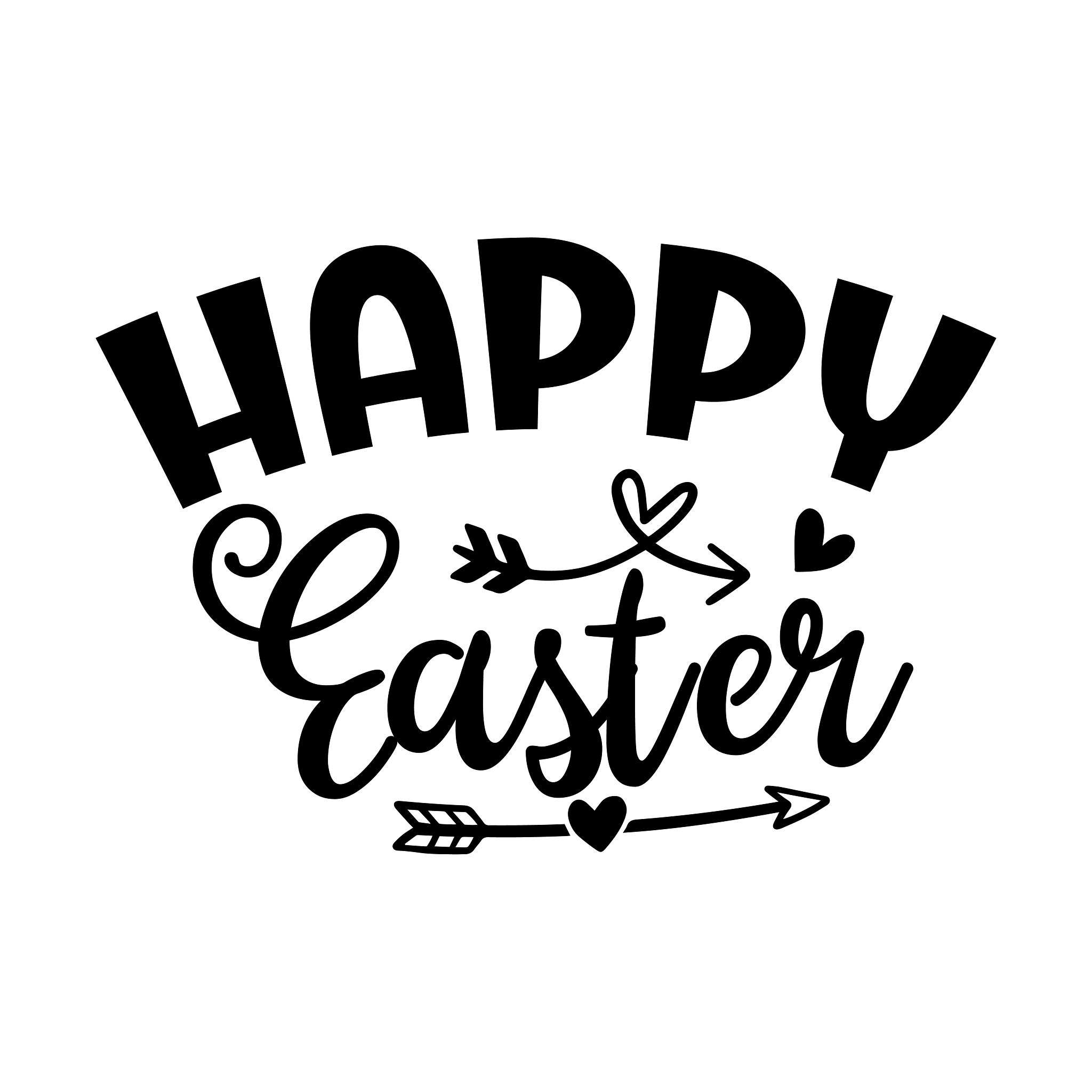 Inspirational Quote Happy Easter Motivational Sticker Vinyl Decal Motivation Stickers- 5" Vinyl Sticker Waterproof