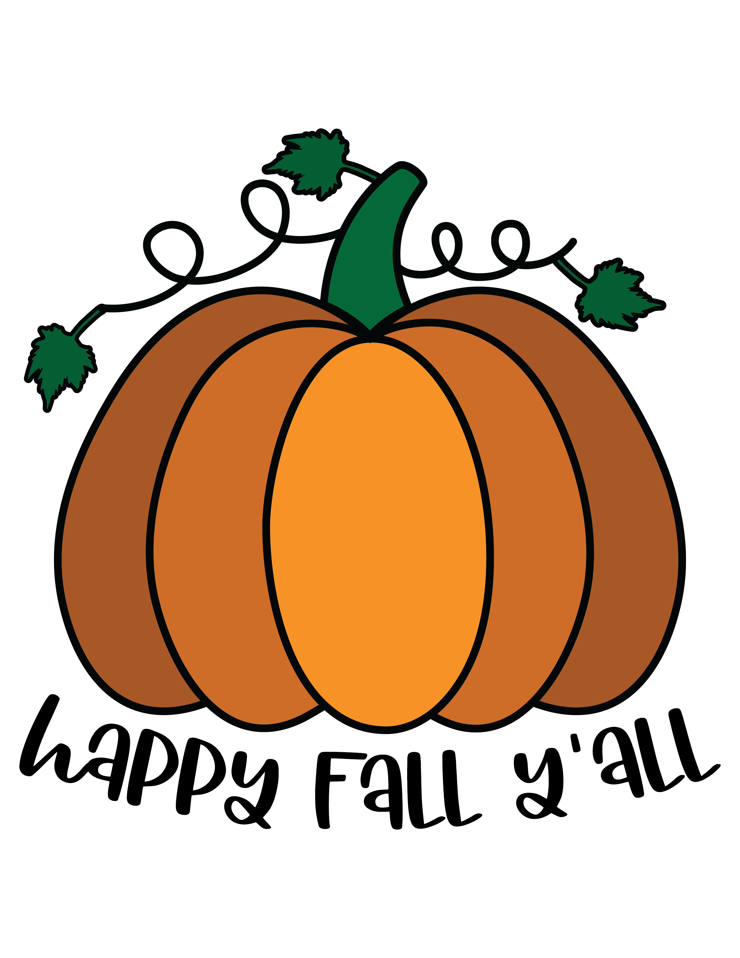 Inspirational Quote Happy Fall Y'all Amazing Gift Motivational Sticker Vinyl Decal Motivation Stickers- 5" Vinyl Sticker Waterproof