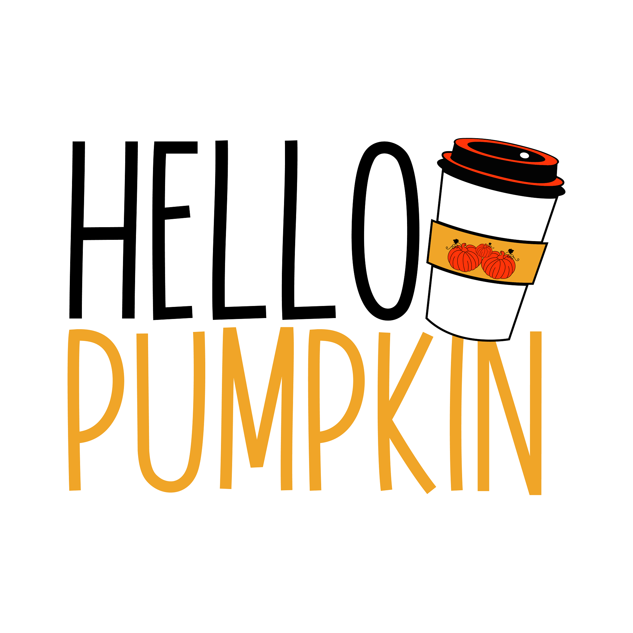 Inspirational Quote Hello Pumpkin Amazing Style Motivational Sticker Vinyl Decal Motivation Stickers- 5" Vinyl Sticker Waterproof