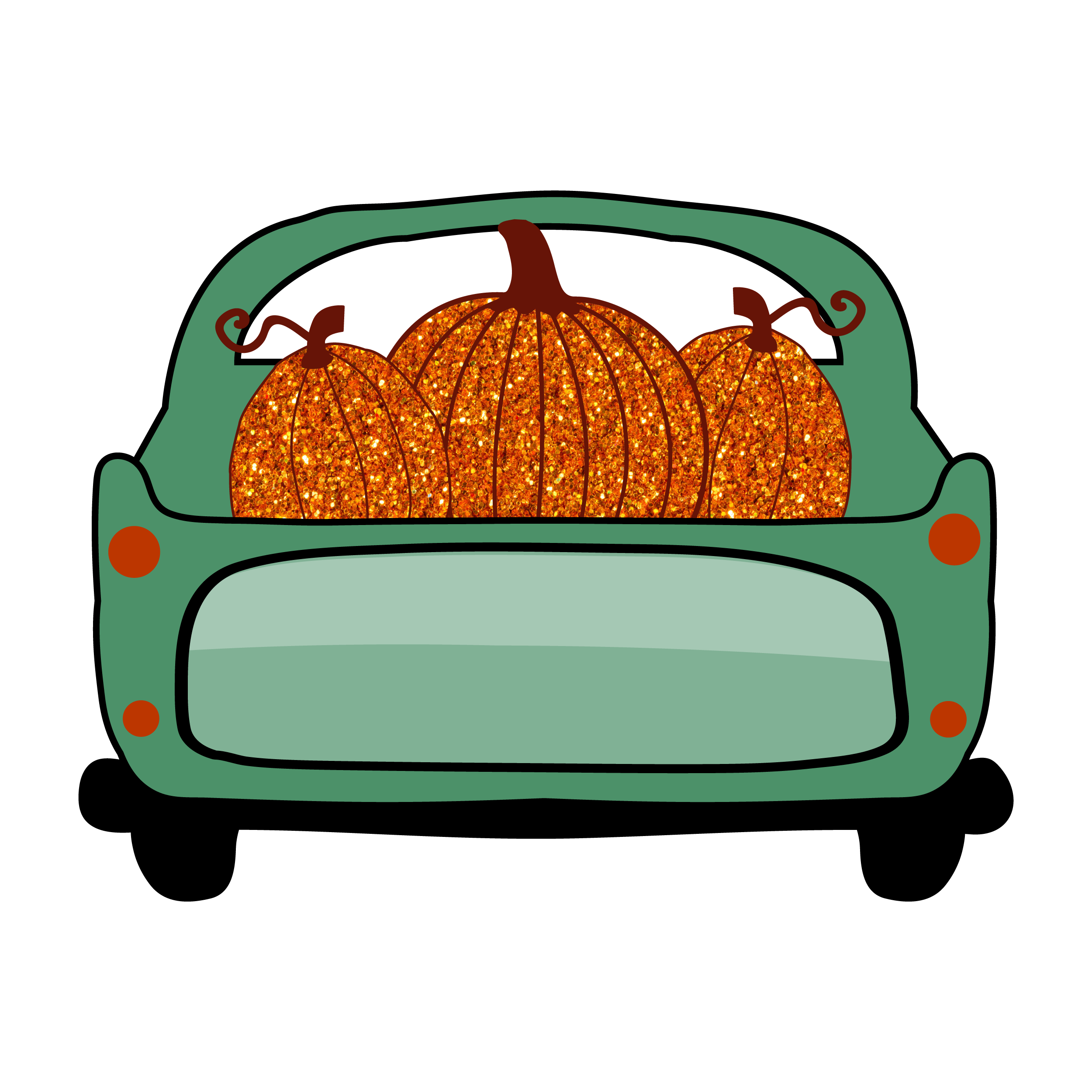 Inspirational Quote Pumpkin Truck Motivational Sticker Vinyl Decal Motivation Stickers- 5" Vinyl Sticker Waterproof