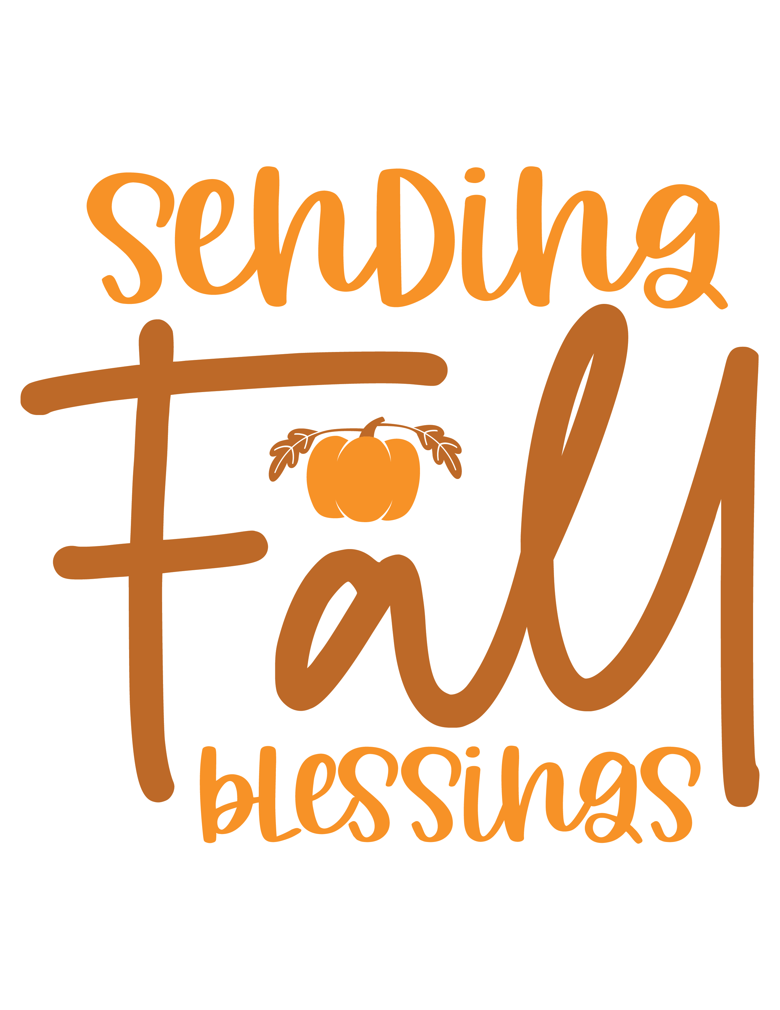 Inspirational Quote Sendina Fall Blessings Motivational Sticker Vinyl Decal Motivation Stickers- 5" Vinyl Sticker Waterproof