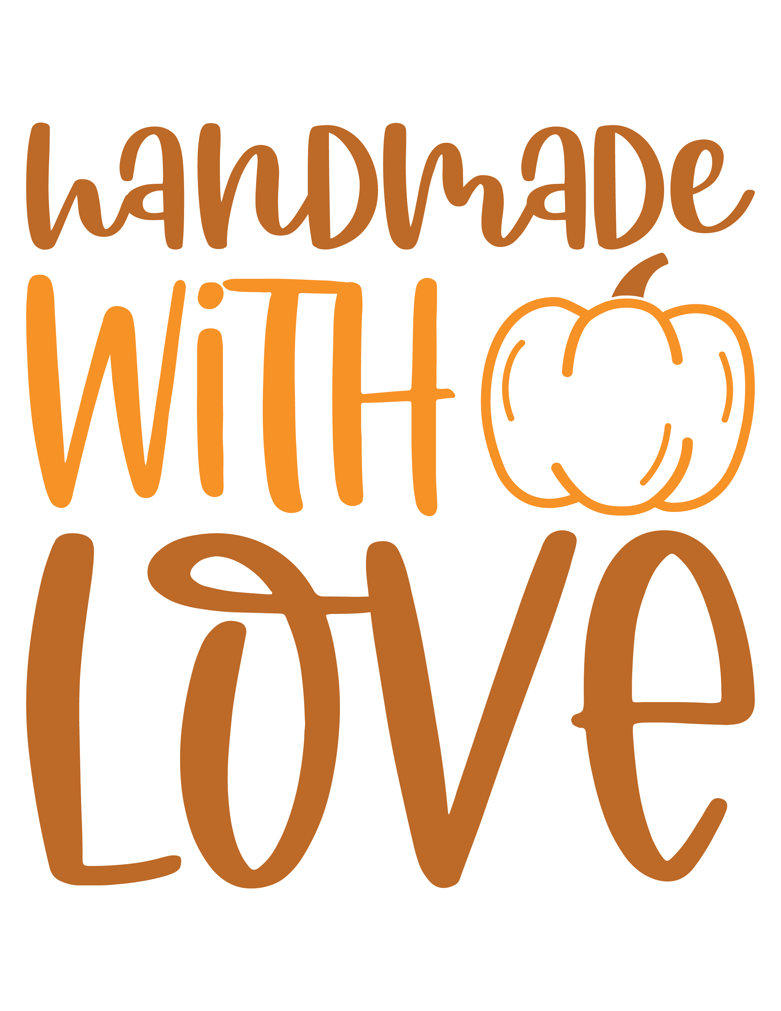 Inspirational Quote Handmade With Love Motivational Sticker Vinyl Decal Motivation Stickers- 5" Vinyl Sticker Waterproof