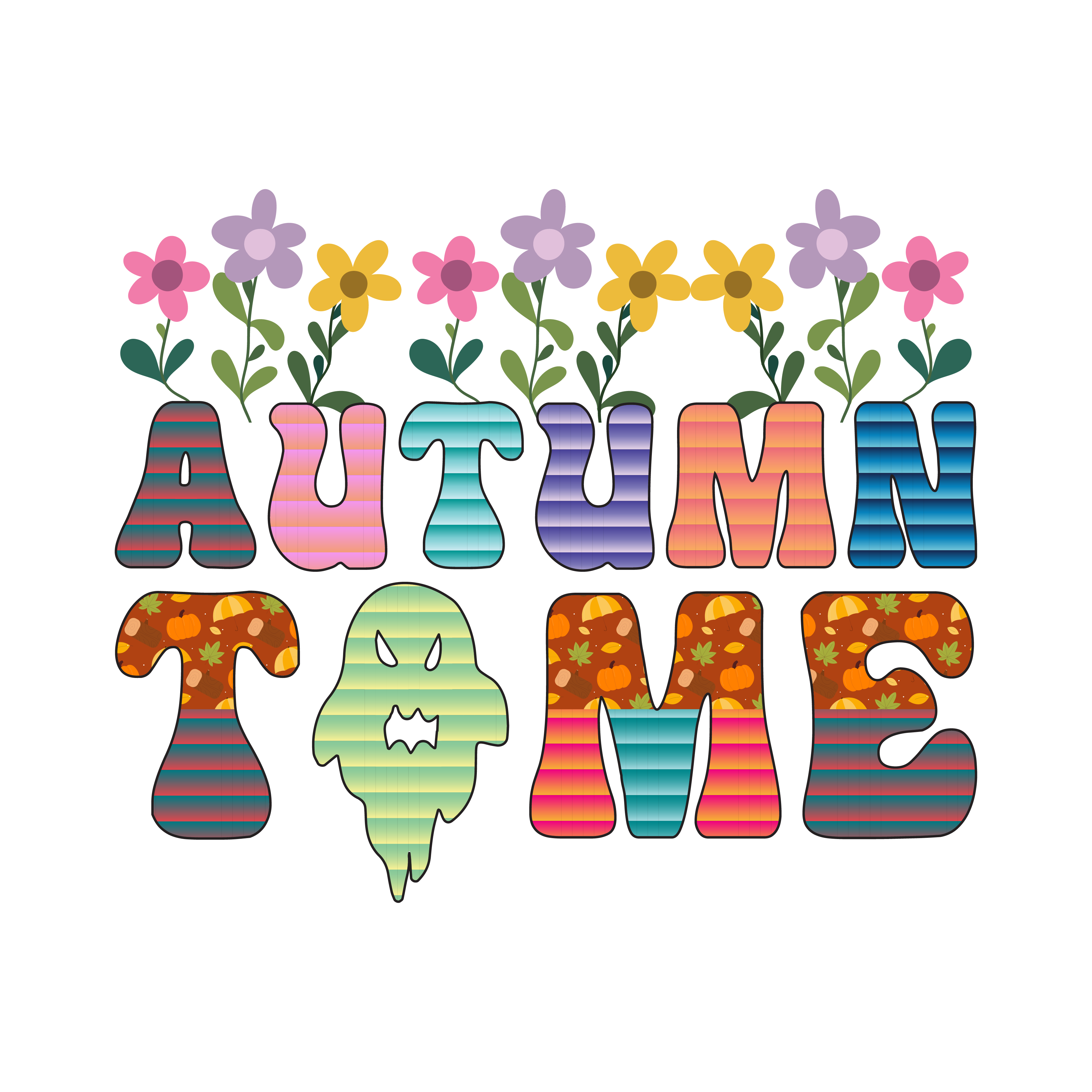 Inspirational Quote Autumn Time Spooky Motivational Sticker Vinyl Decal Motivation Stickers- 5" Vinyl Sticker Waterproof