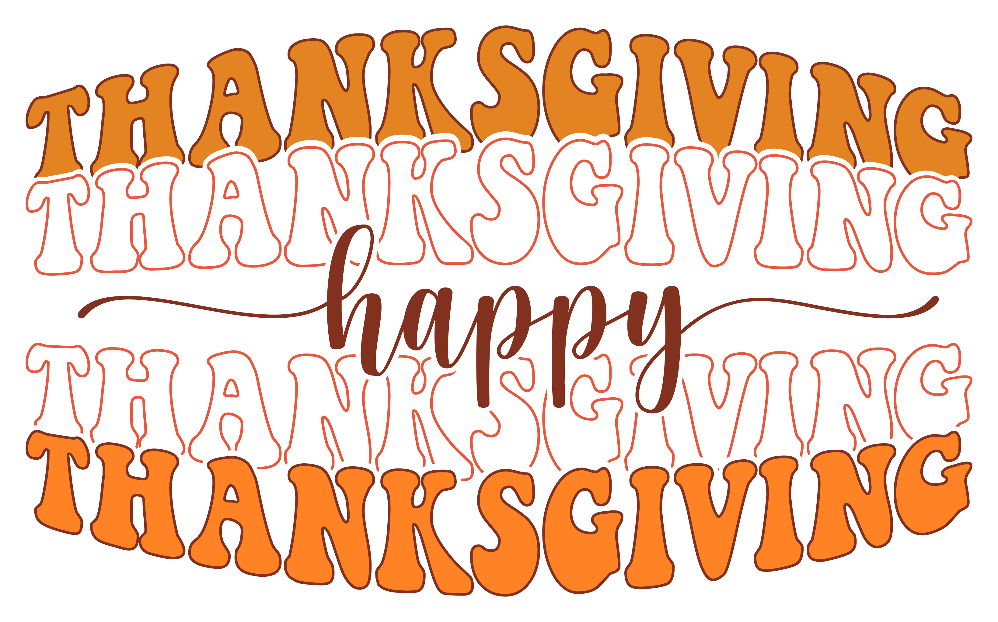 Inspirational Quote ThanksGiving Happy Motivational Sticker Vinyl Decal Motivation Stickers- 5" Vinyl Sticker Waterproof