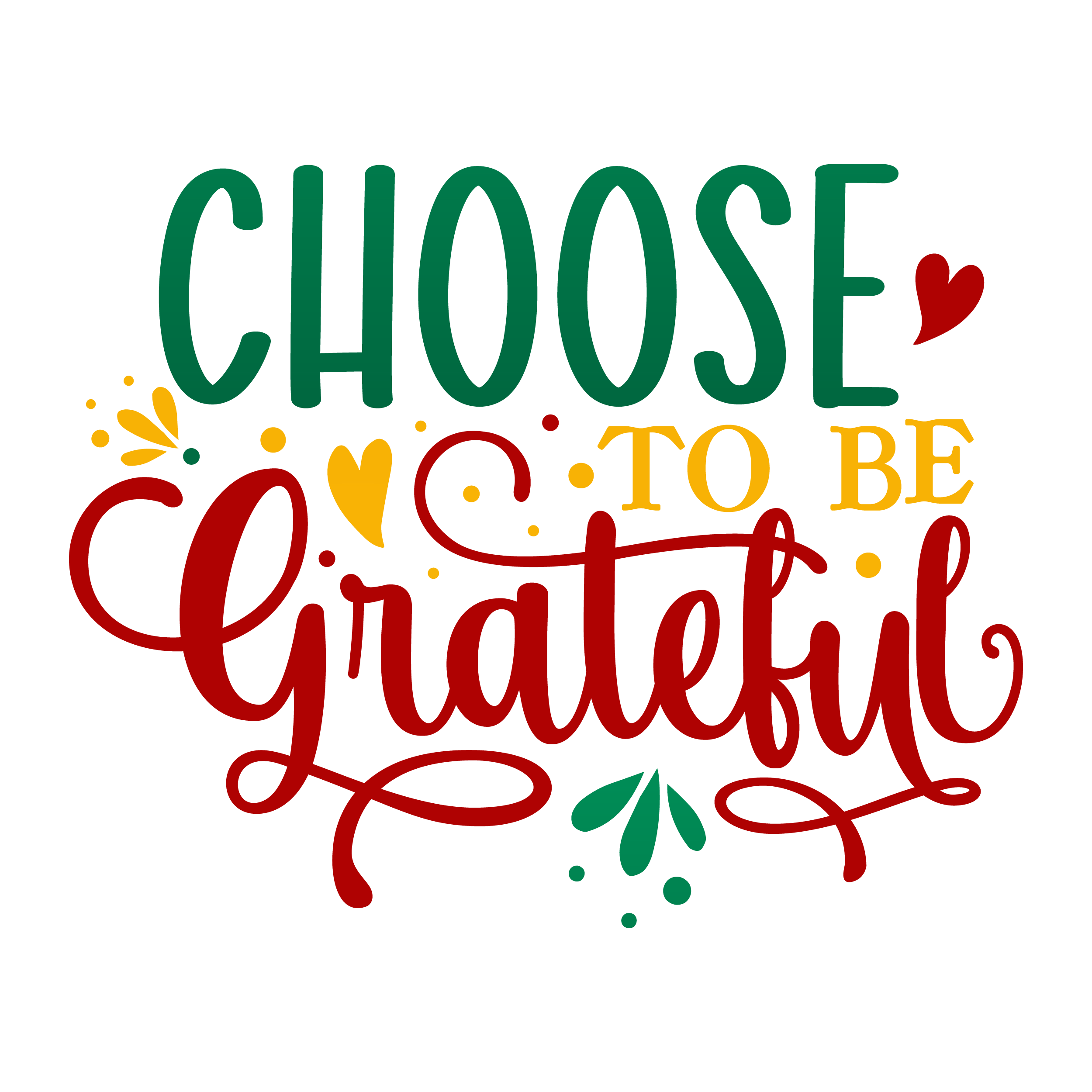 Inspirational Quote Choose To Be Grateful Motivational Sticker Vinyl Decal Motivation Stickers- 5" Vinyl Sticker Waterproof