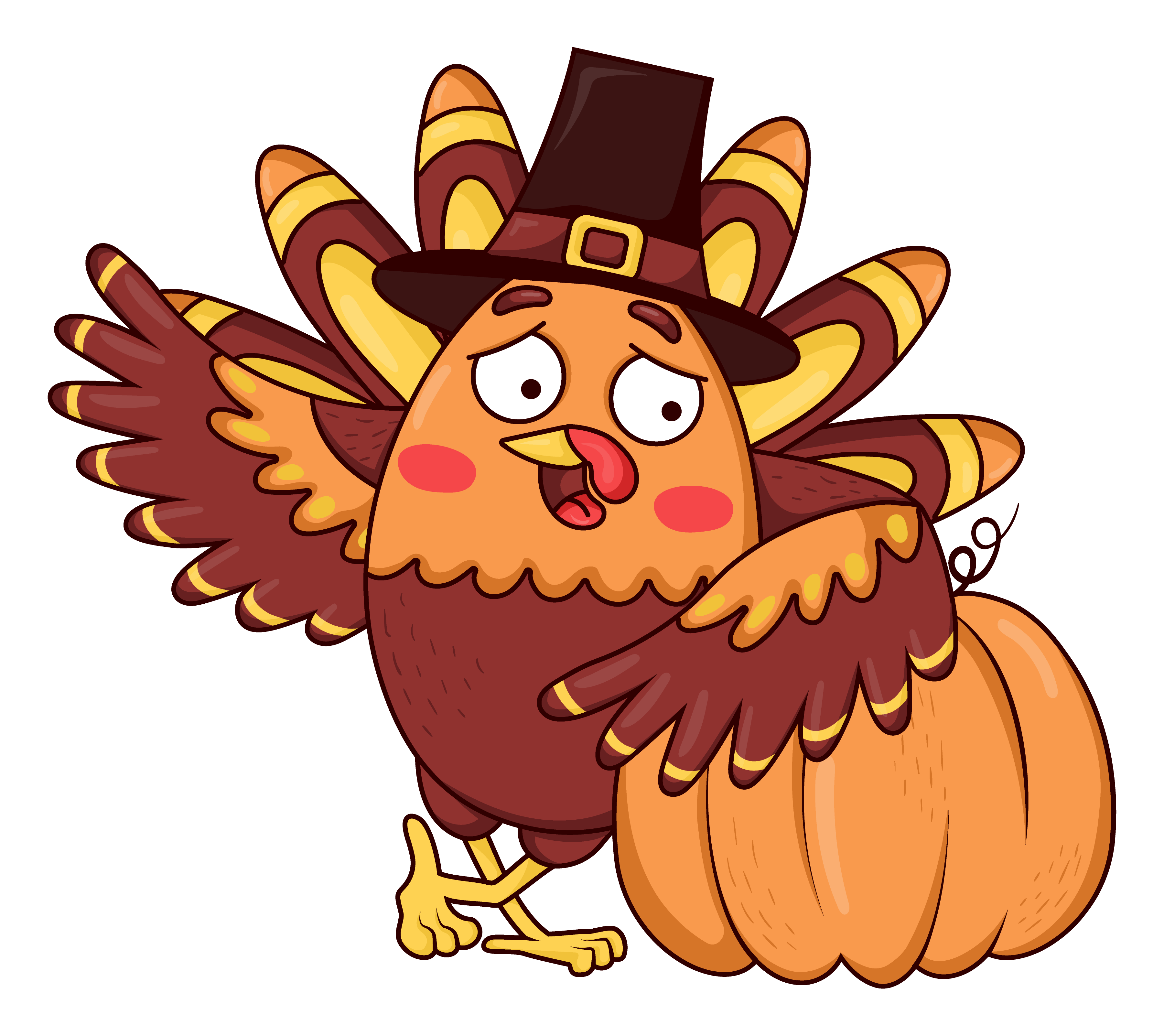 Inspirational Quote Funny Bird With Pumpkin Motivational Sticker Vinyl Decal Motivation Stickers- 5" Vinyl Sticker Waterproof