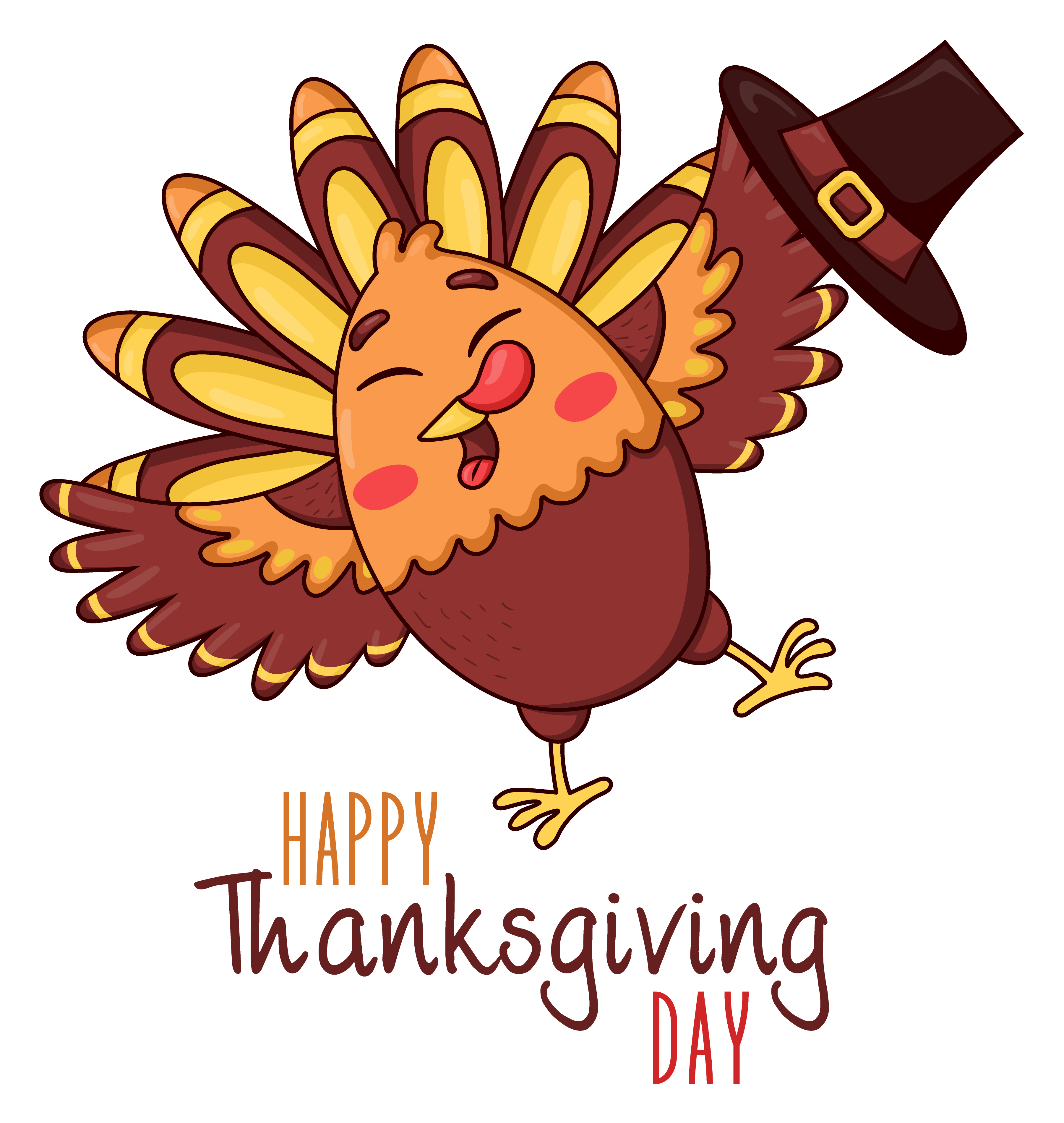 Inspirational Quote Happy Thanksgiving Day Motivational Sticker Vinyl Decal Motivation Stickers- 5" Vinyl Sticker Waterproof