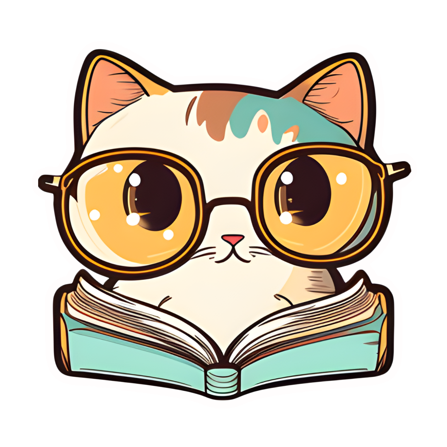 Inspirational Quote Multicolor Cat Motivational Sticker Vinyl Decal Motivation Stickers- 5" Vinyl Sticker Waterproof