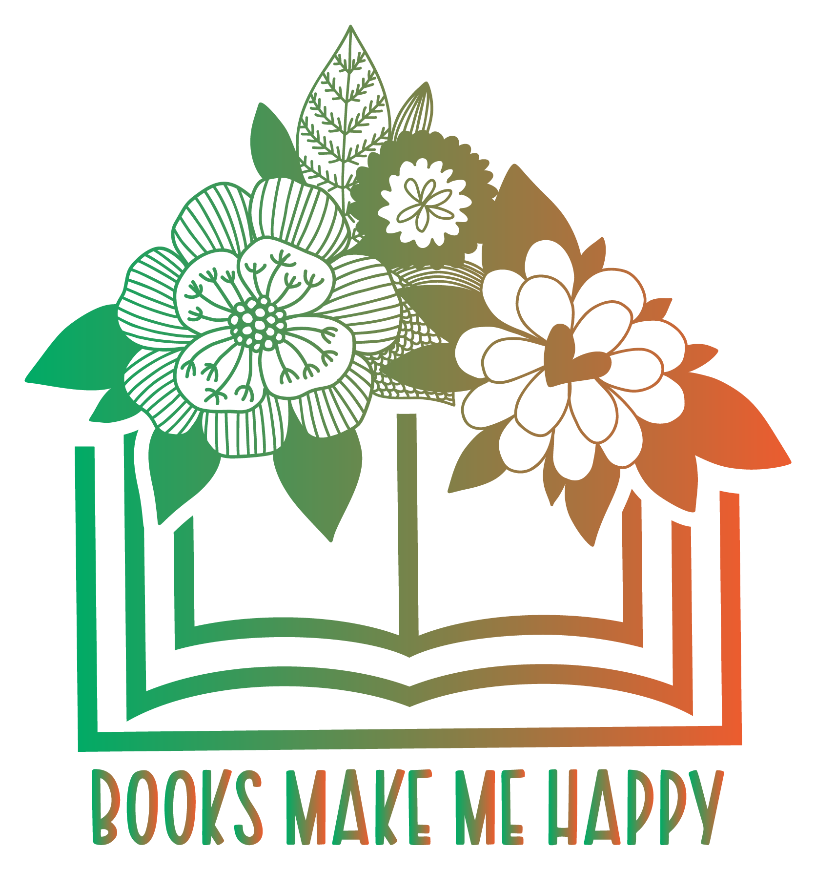 Inspirational Quote Books Make Me Happy Motivational Sticker Vinyl Decal Motivation Stickers- 5" Vinyl Sticker Waterproof
