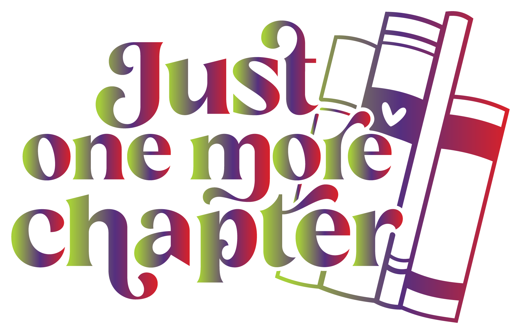 Inspirational Quote Just One More Chapter With Book Shelves Motivational Sticker Vinyl Decal Motivation Stickers- 5" Vinyl Sticker Waterproof