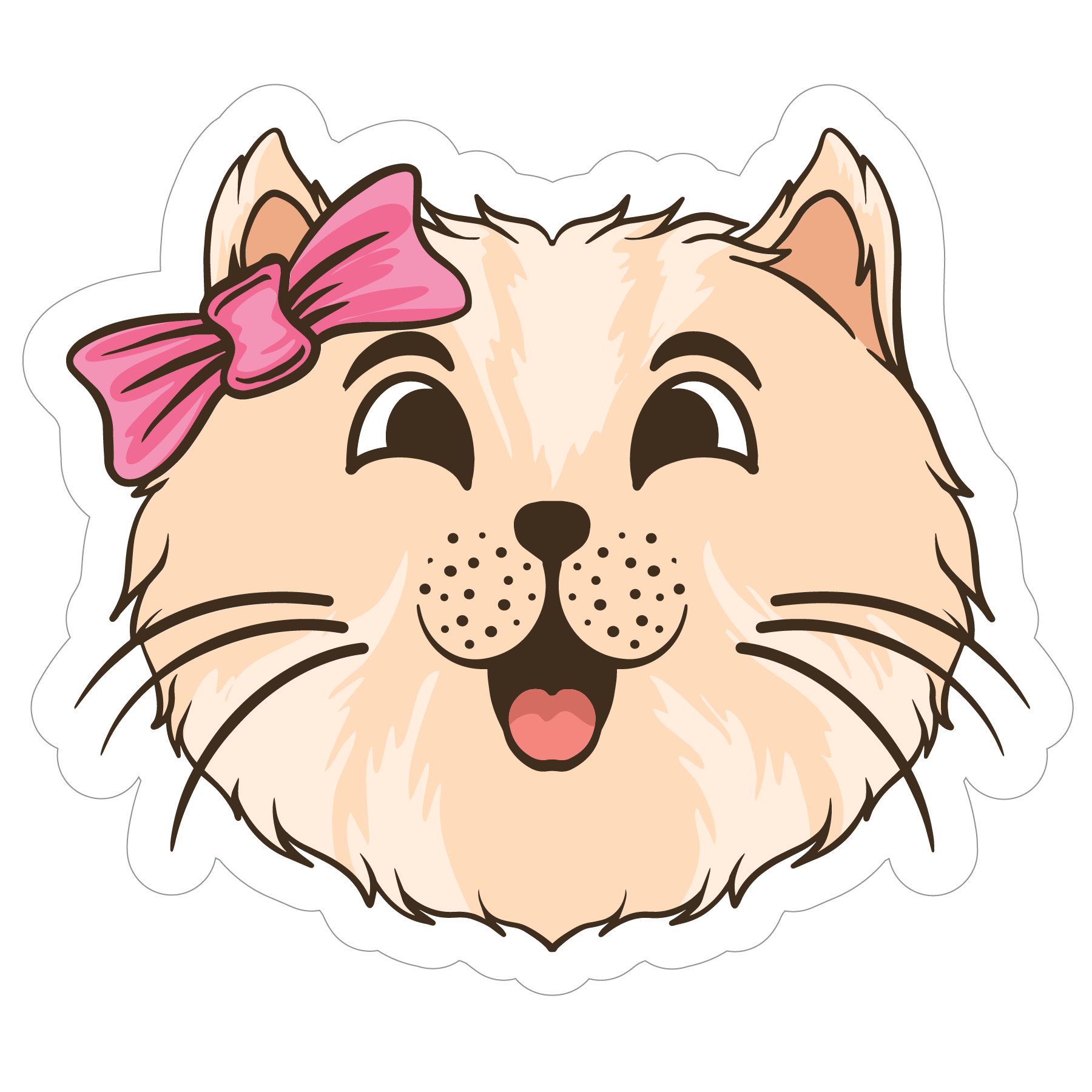 Inspirational Quote "Drop Dead Cat Kitty" Motivational Sticker Vinyl Decal Motivation Stickers- 5" Vinyl Sticker Waterproof