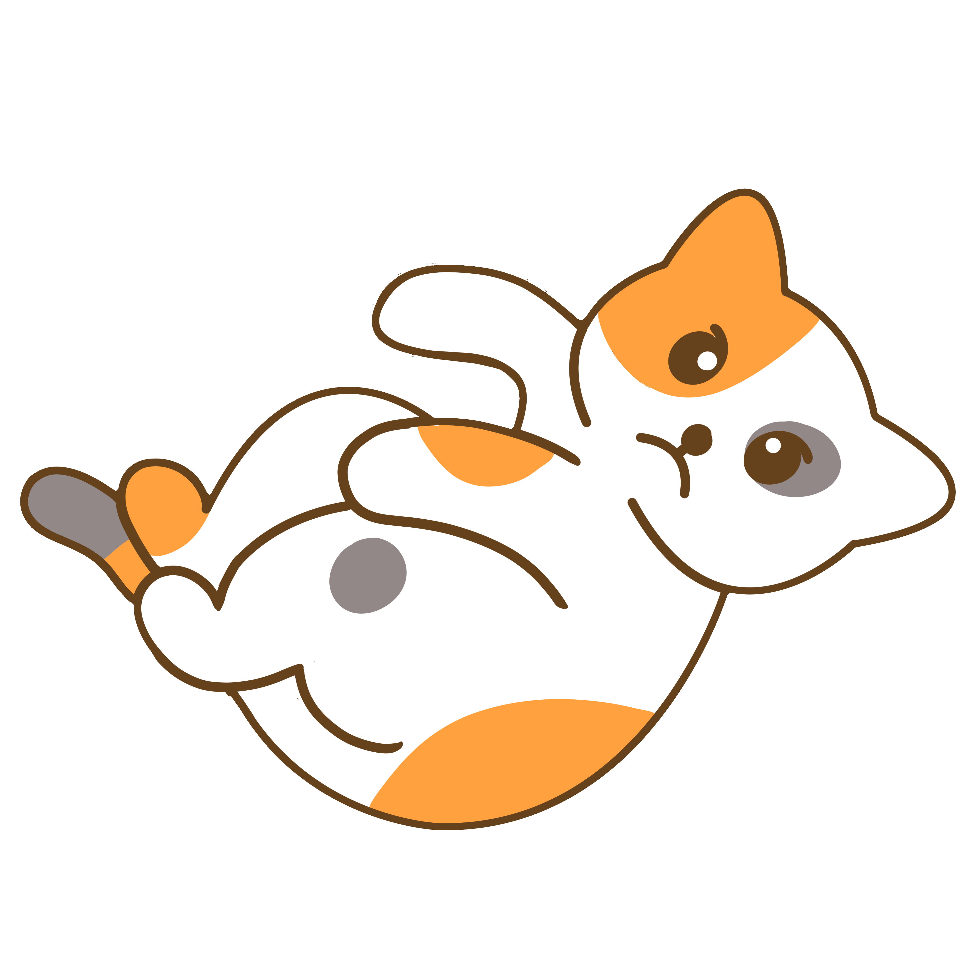 Inspirational Quote "Grouchy Cat Sticker" Motivational Sticker Vinyl Decal Motivation Stickers- 5" Vinyl Sticker Waterproof