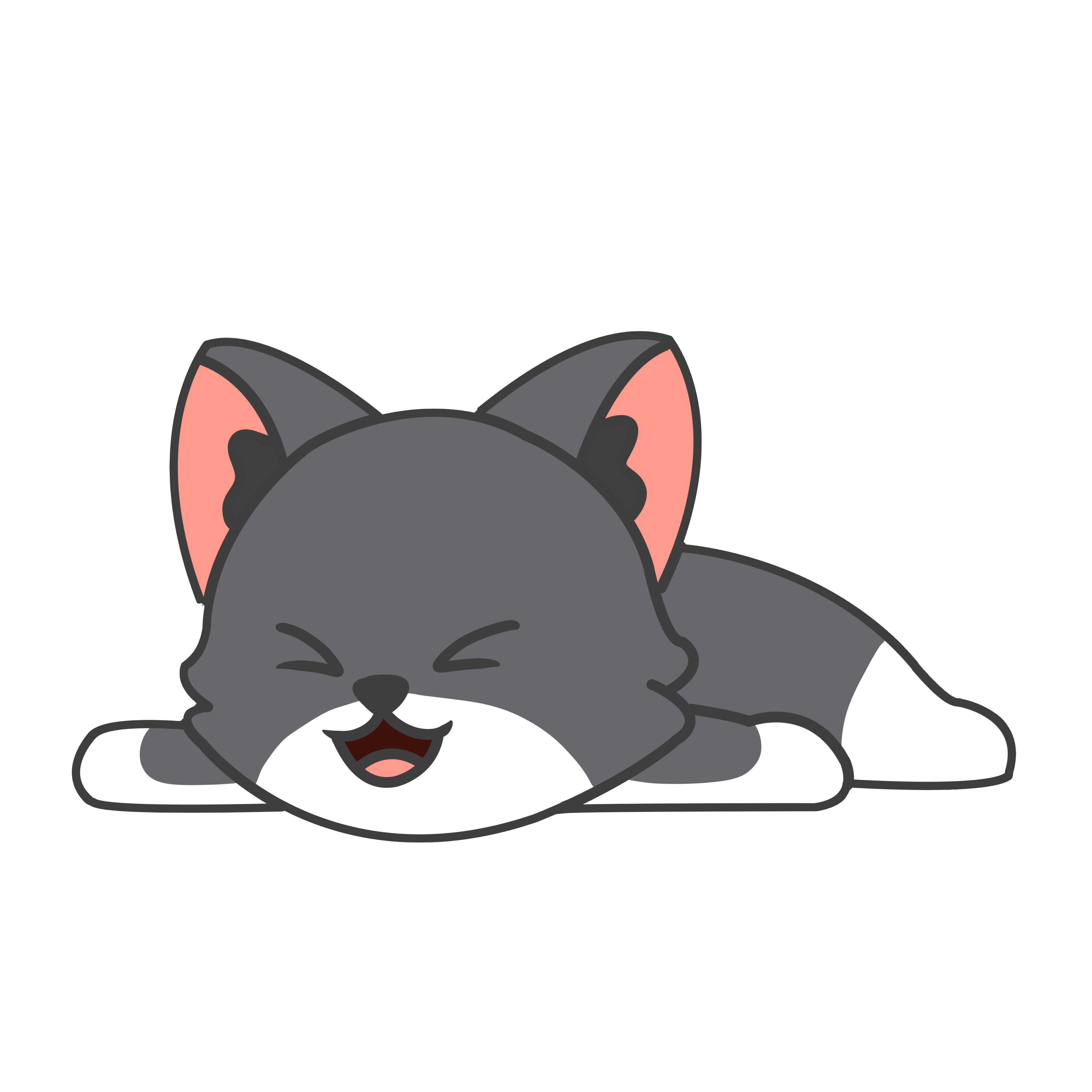 Inspirational Quote "Happy Cat" Motivational Sticker Vinyl Decal Motivation Stickers- 5" Vinyl Sticker Waterproof